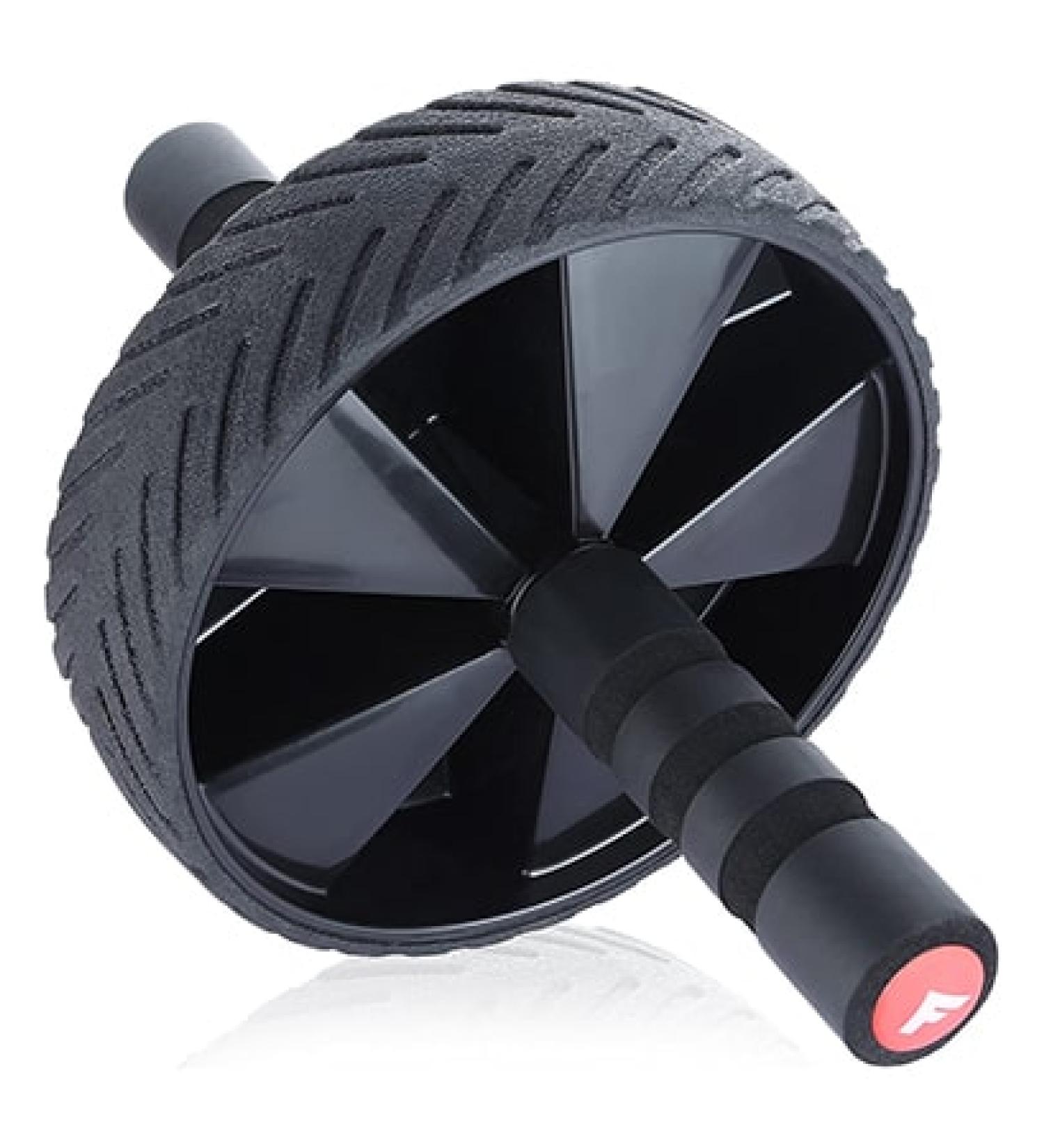 Ab Roller Wheel - Ultimate Core Workout Equipment | Black - Buy Online on GoSupps.com