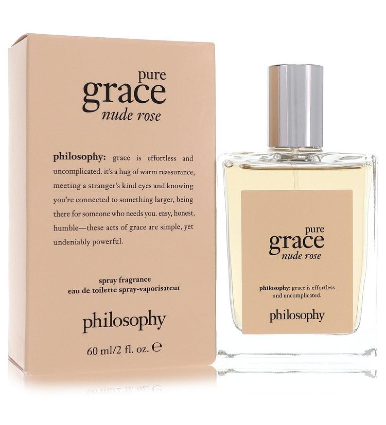 Pure Grace Nude Rose by Philosophy Eau De Toilette Spray 2 oz for Women
