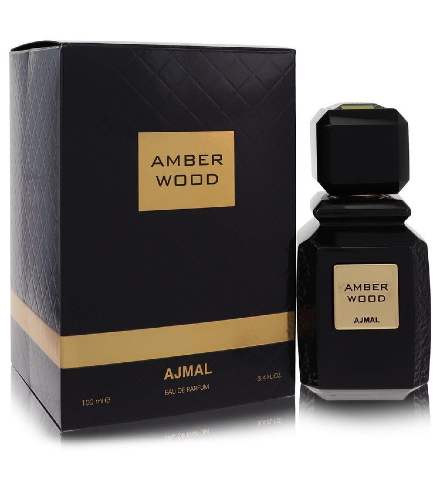 Ajmal Amber Wood by Ajmal Eau De Parfum Spray (Unisex) 3.4 oz for Women