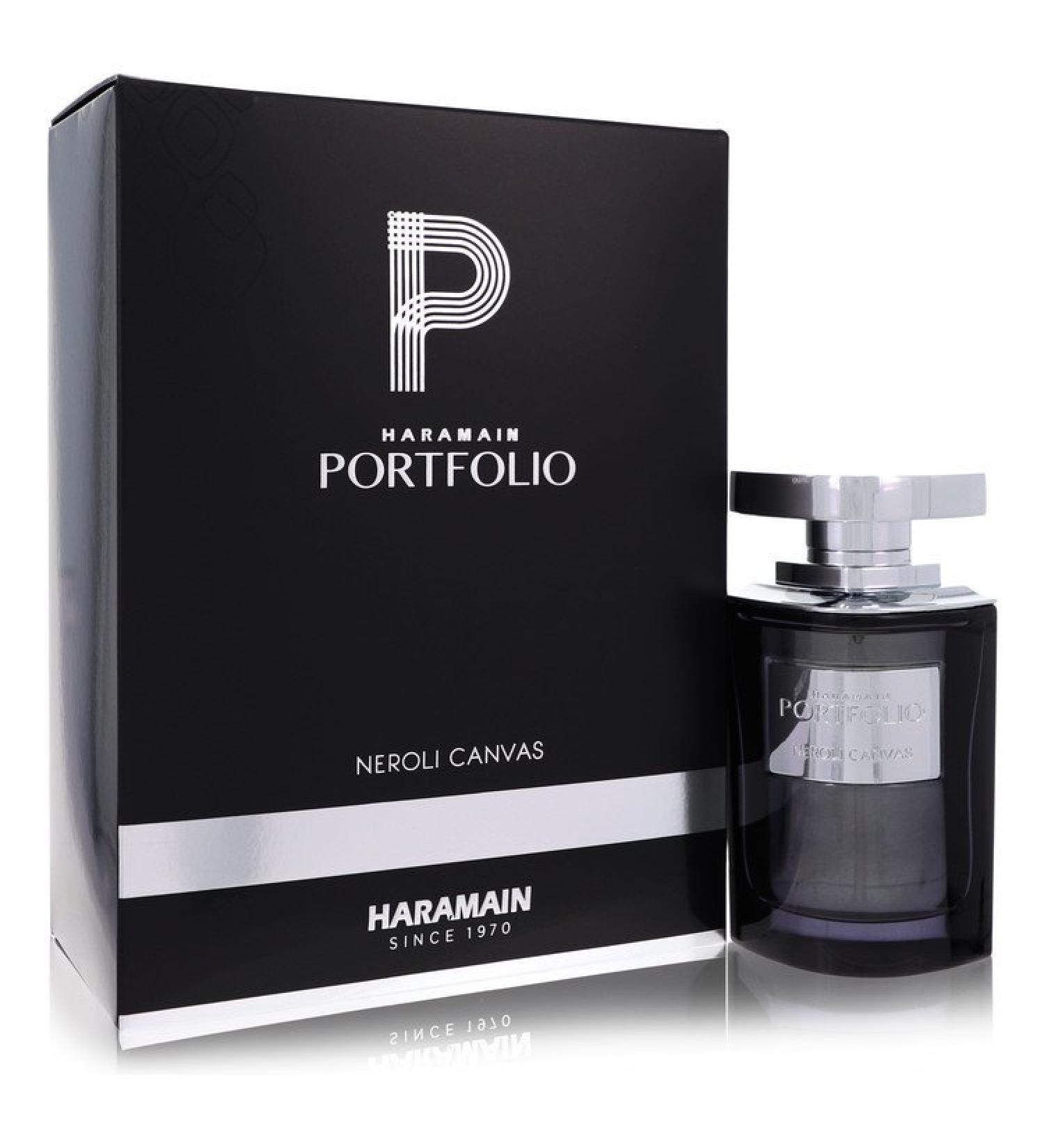 Al Haramain Portfolio Neroli Canvas by Al Haramain Eau De Parfum Spray 2.5 oz for Men