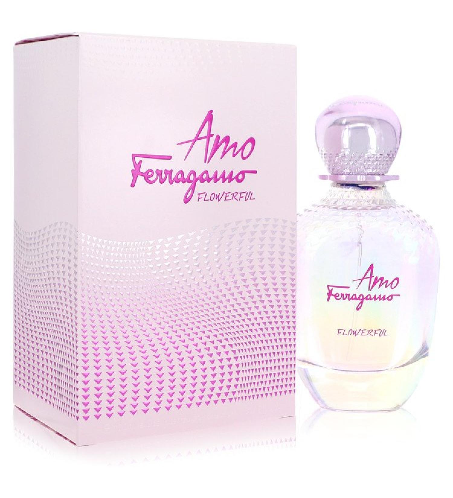 Amo Flowerful by Salvatore Ferragamo Eau De Toilette Spray 3.4 oz for Women