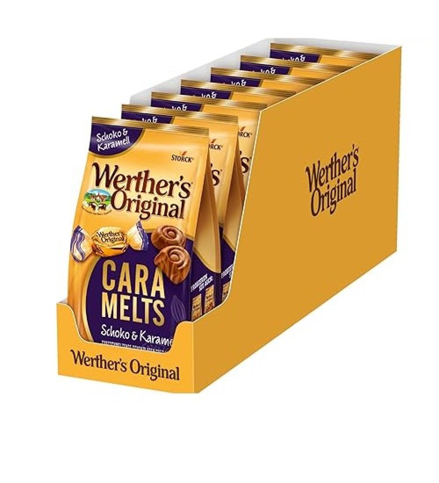 Werther's Original Feine Helle 7 x 153g | Fine Cream Chocolate & Caramel Confectionery Buy Online Internationally - Buy Online on GoSupps.com
