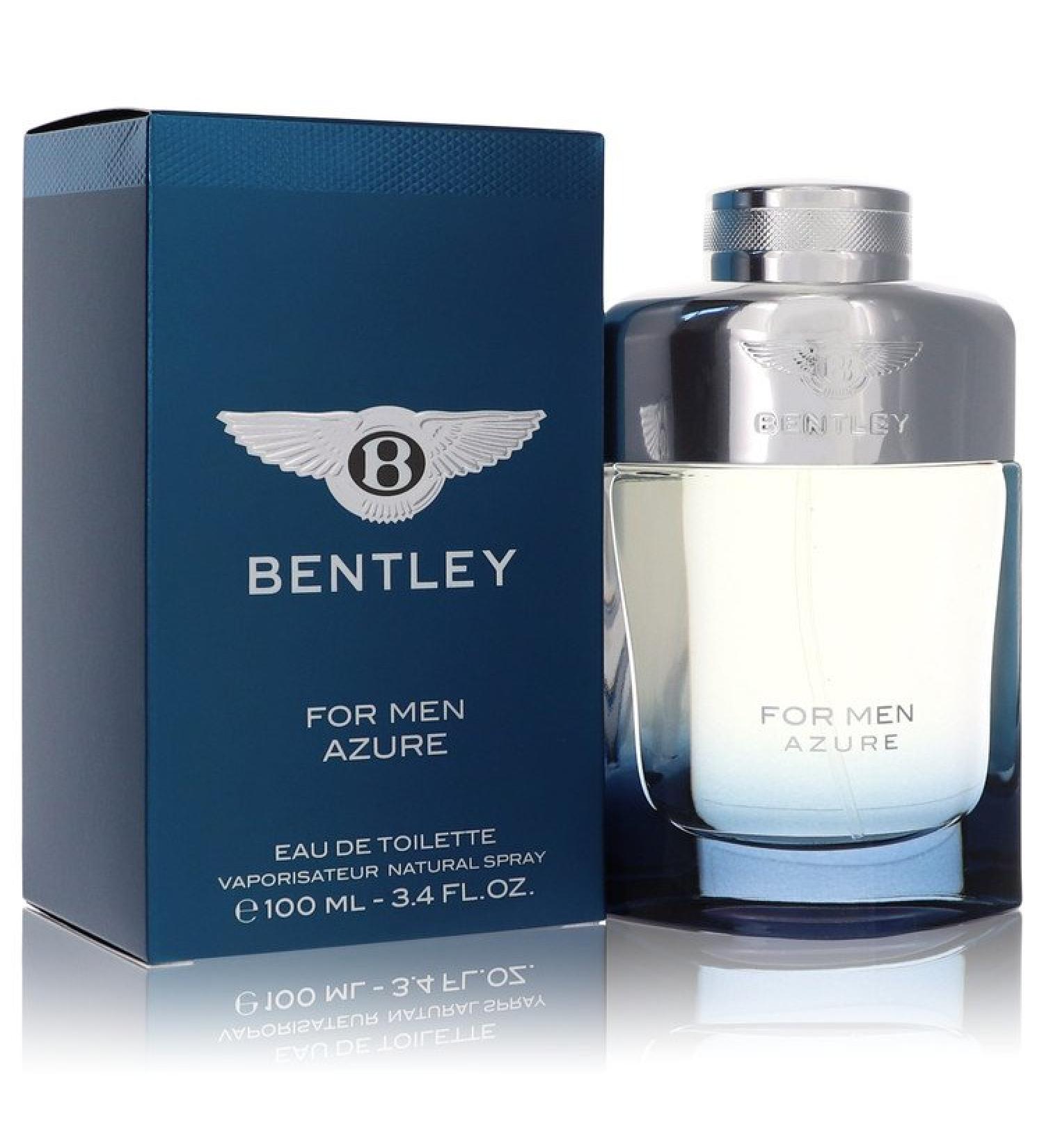 Bentley Azure by Bentley Eau De Toilette Spray 3.4 oz for Men