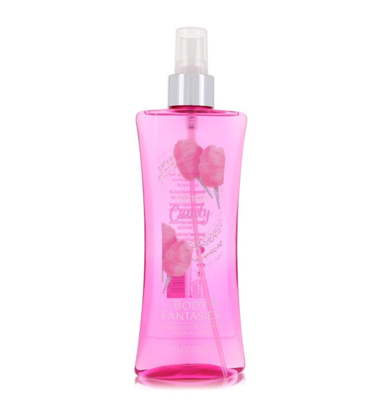 Body Fantasies Signature Cotton Candy by Parfums De Coeur Body Spray 8 oz for Women