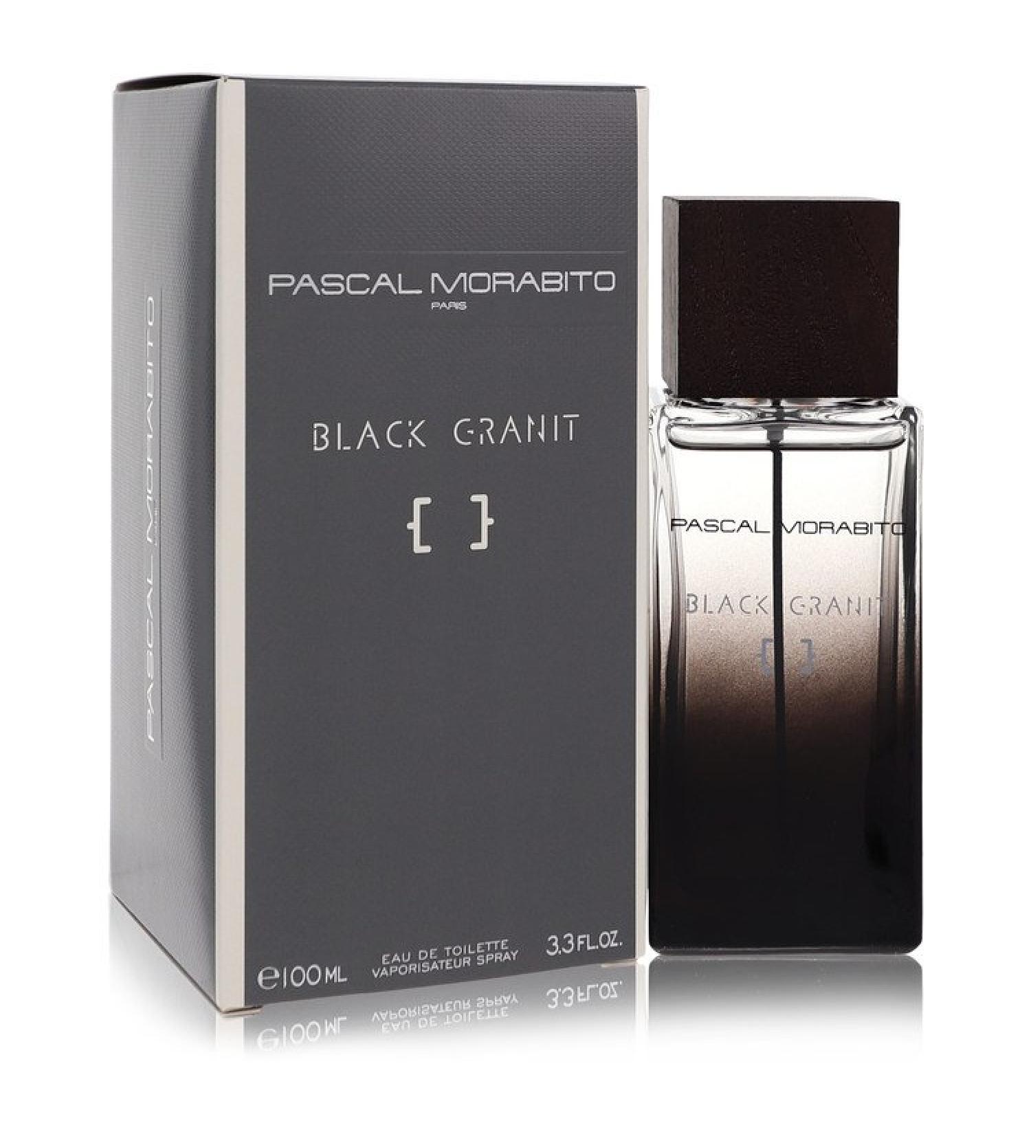 Black Granit by Pascal Morabito Eau De Toilette Spray 3.3 oz for Men