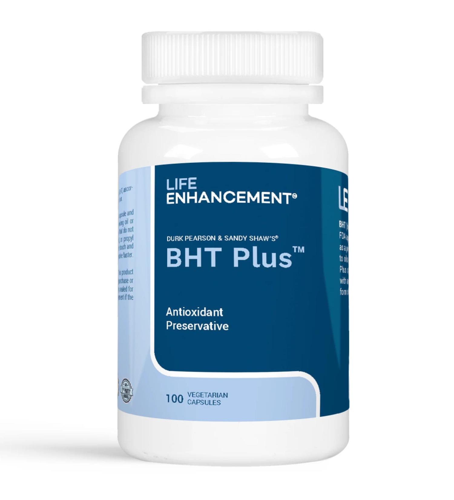 Life Enhancement BHT Plus - Boost Wellness with 100 Capsules - Buy Online on GoSupps.com