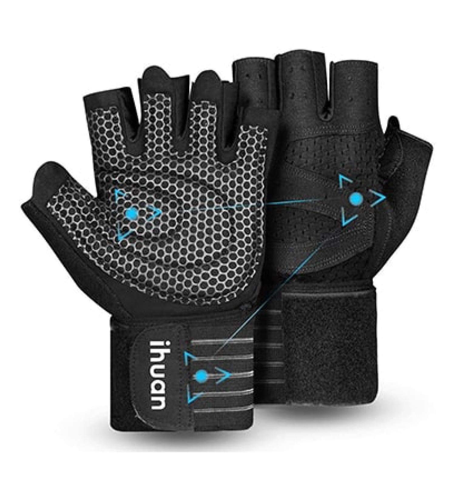 Ihuan Weight Lifting Gloves Full Finger Gym Workout Gear Buy