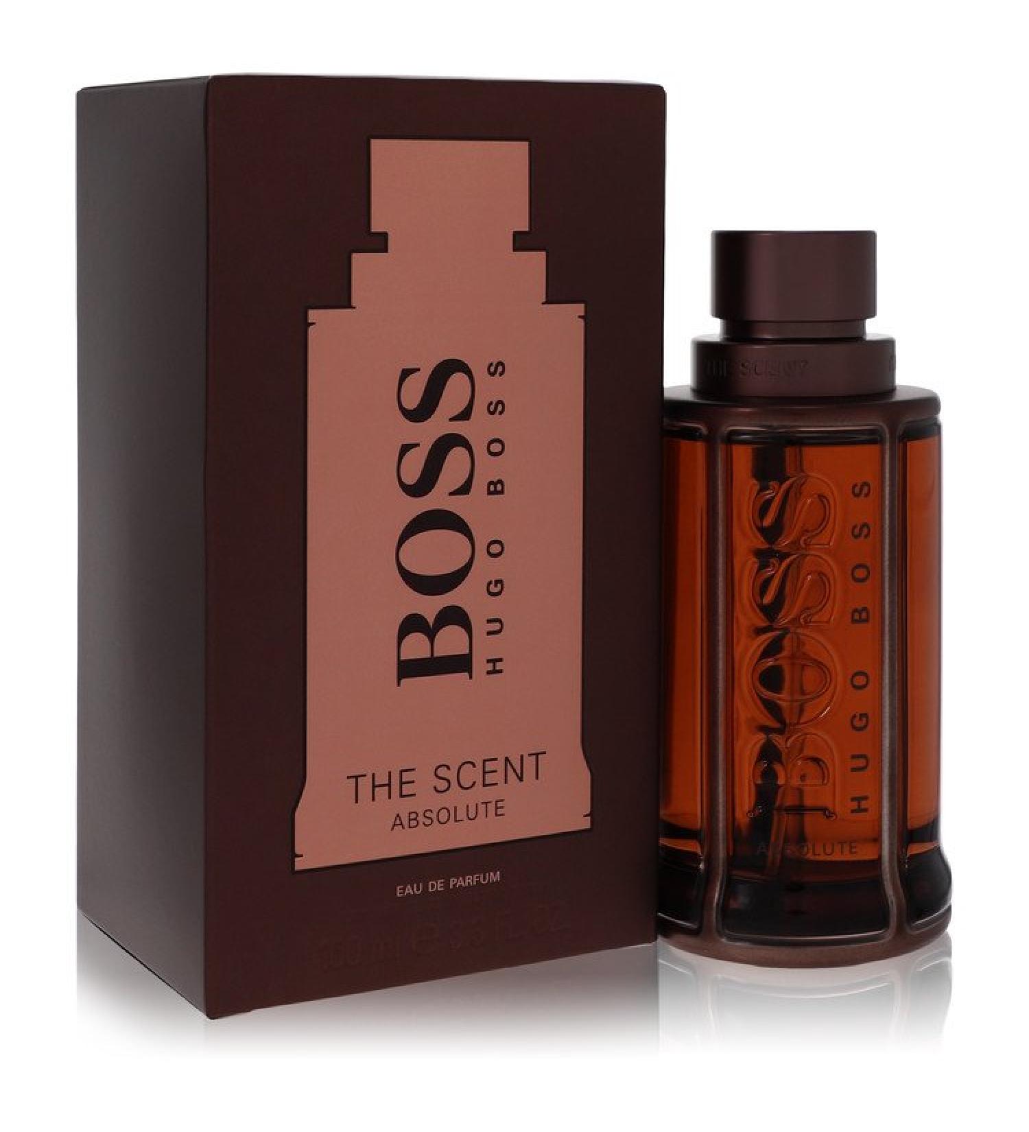 Boss The Scent Absolute by Hugo Boss Eau De Parfum Spray 3.3 oz for Men