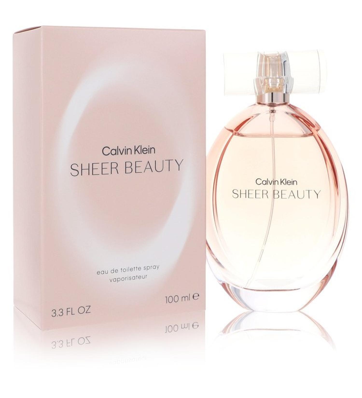 Sheer Beauty by Calvin Klein Eau De Toilette Spray 3.4 oz for Women