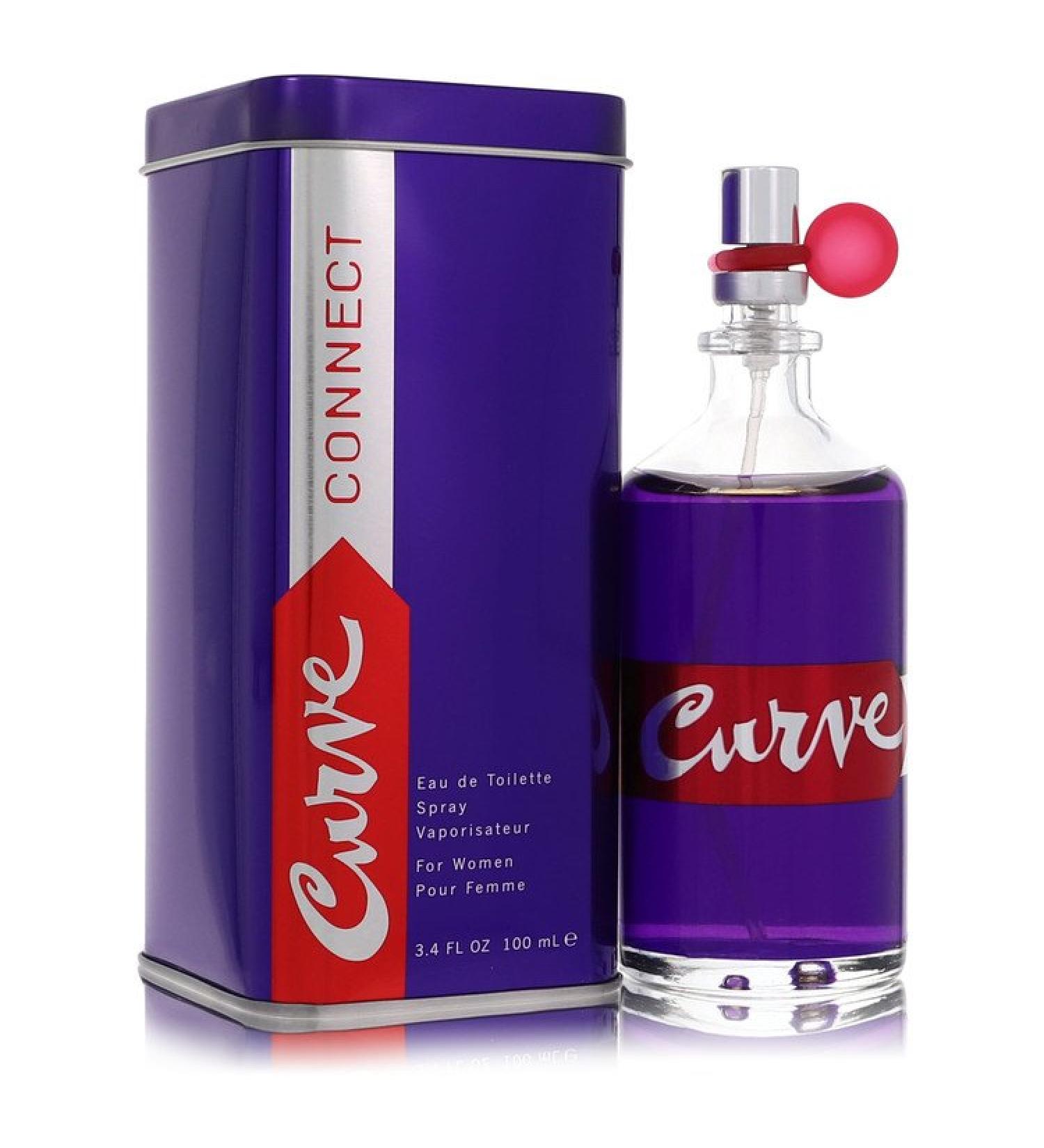 Curve Connect by Liz Claiborne Eau De Toilette Spray 3.4 oz for Women