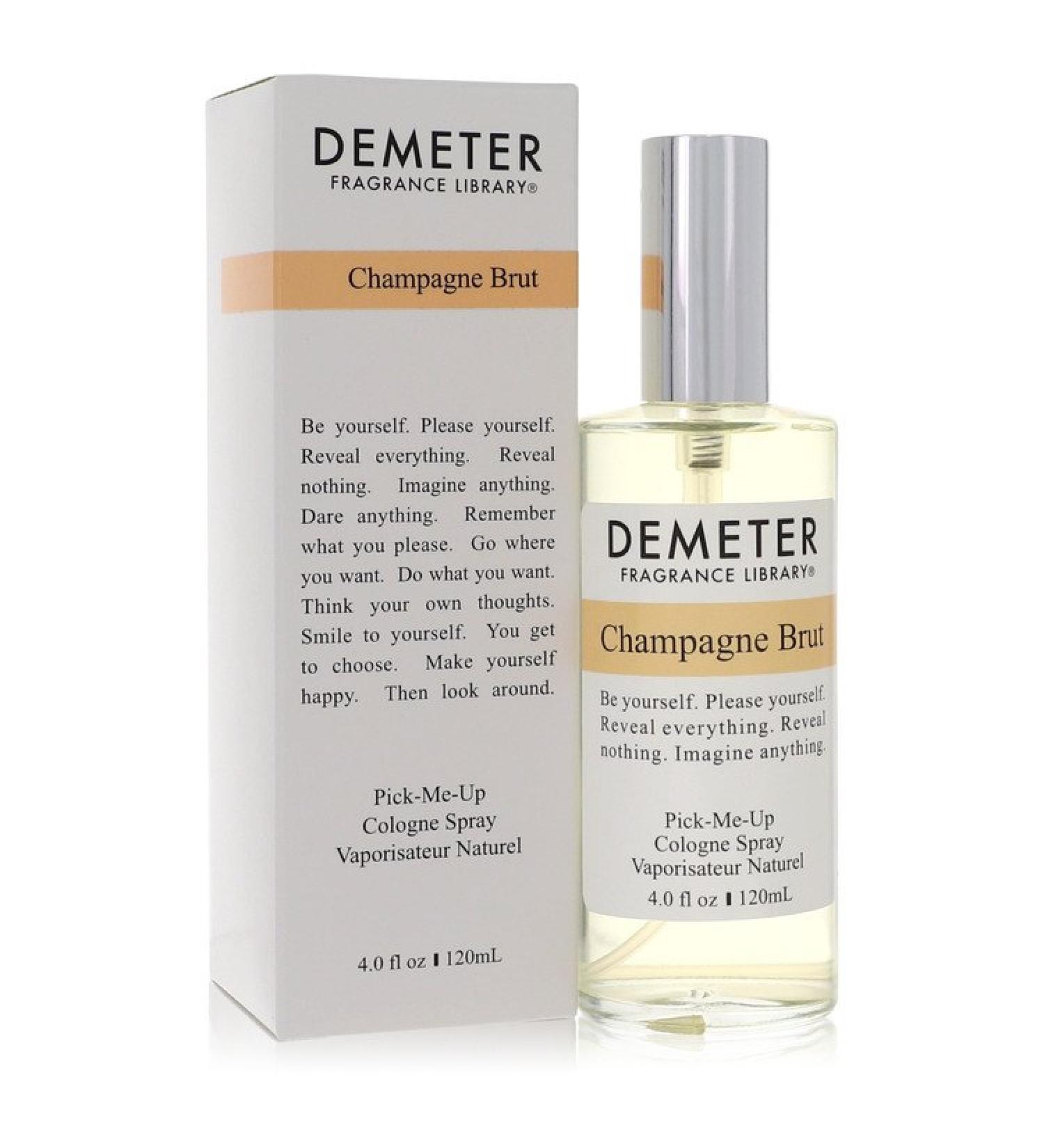 Demeter Champagne Brut by Demeter Cologne Spray 4 oz for Women