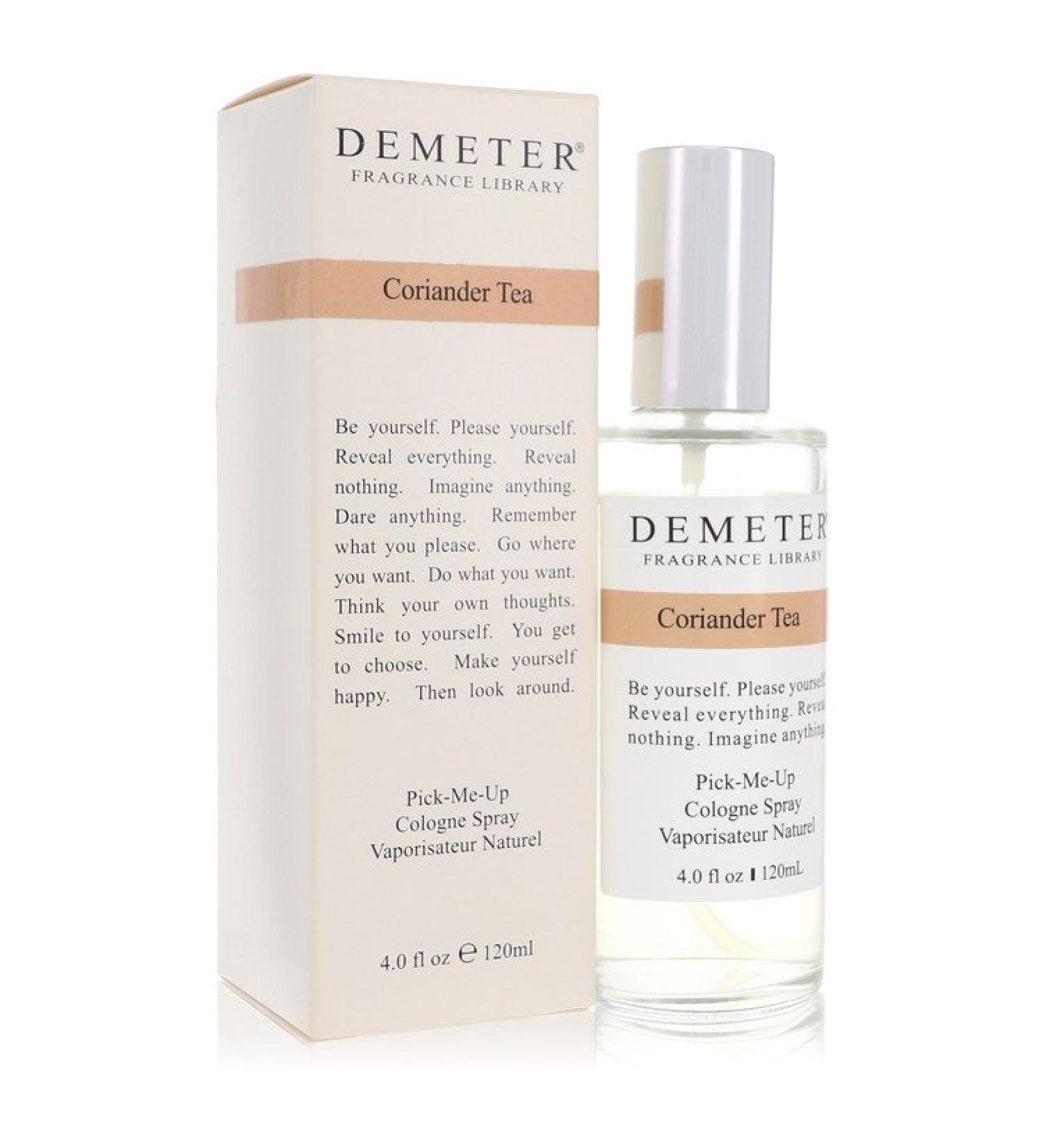 Demeter Coriander Tea by Demeter Cologne Spray 4 oz for Women