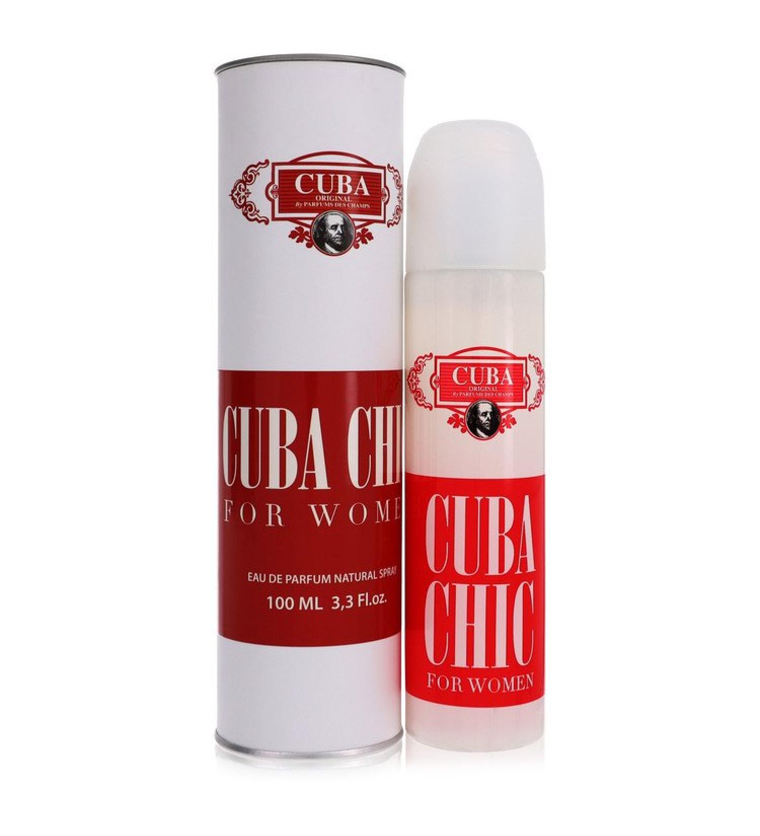 Cuba Chic by Fragluxe Eau De Parfum Spray 3.3 oz for Women