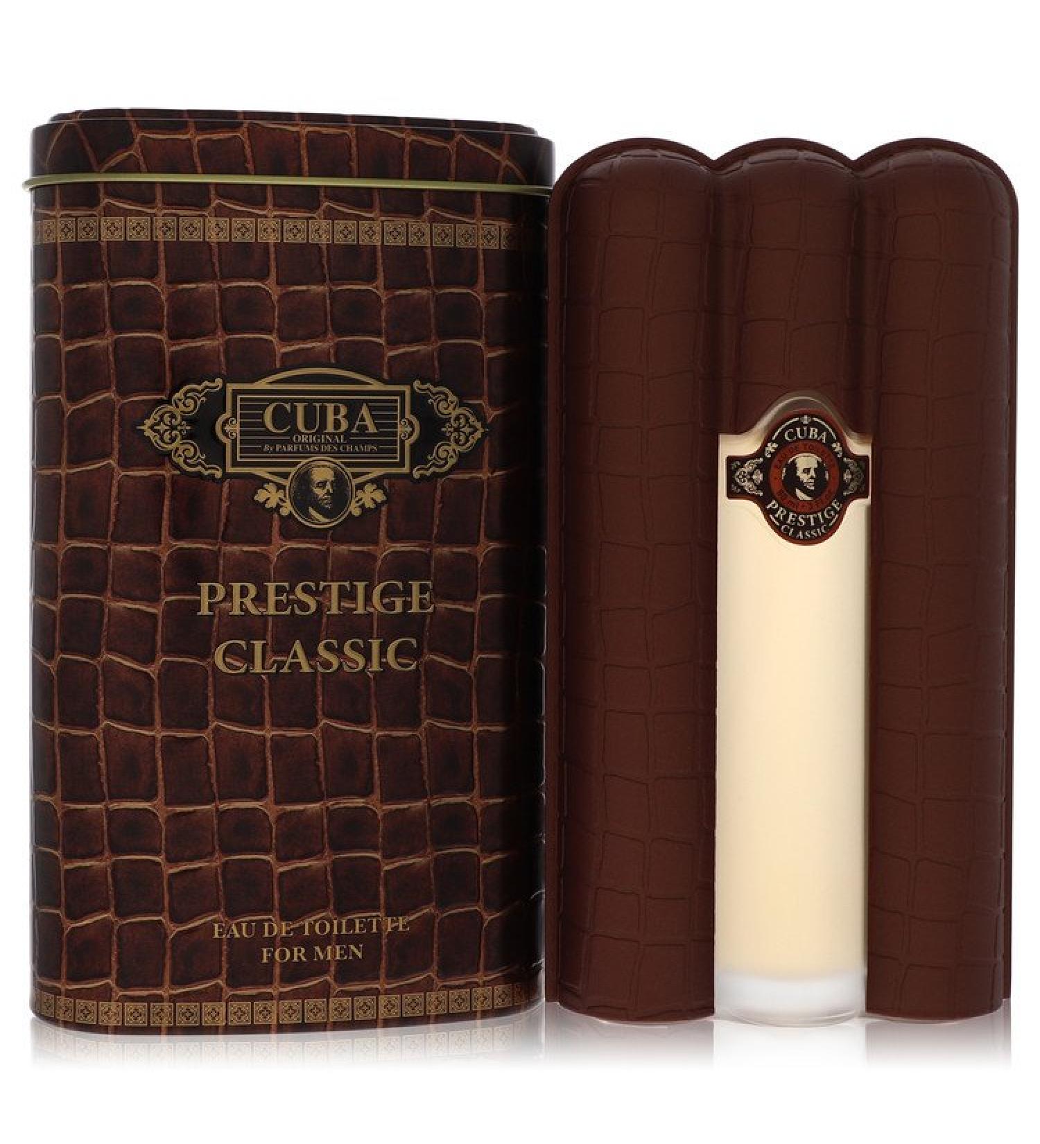 Cuba Prestige Gold by Fragluxe Eau De Toilette Spray 3 oz for Men