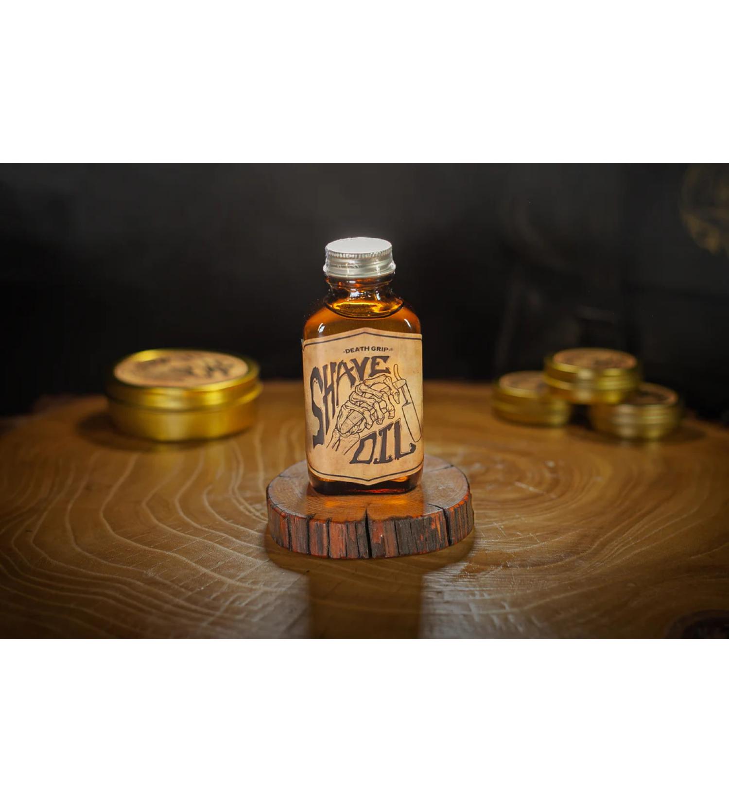 Deathgrip Vintage All Natural Shave Oil Tea Tree - 3 Oz - Buy Online on GoSupps.com