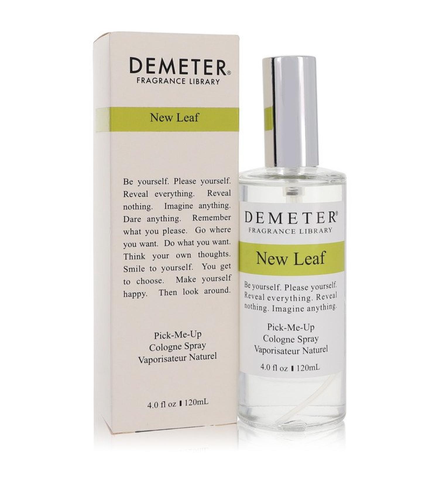 Demeter New Leaf by Demeter Cologne Spray 4 oz for Women