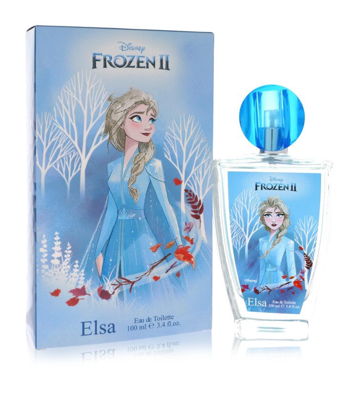 Disney Frozen II Elsa by Disney Eau De Toilette Spray 3.4 oz for Women