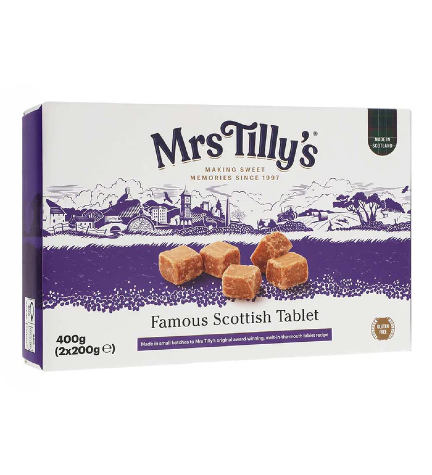 Mrs Tilly's Tablet 400g Gift Box (2 pack)
