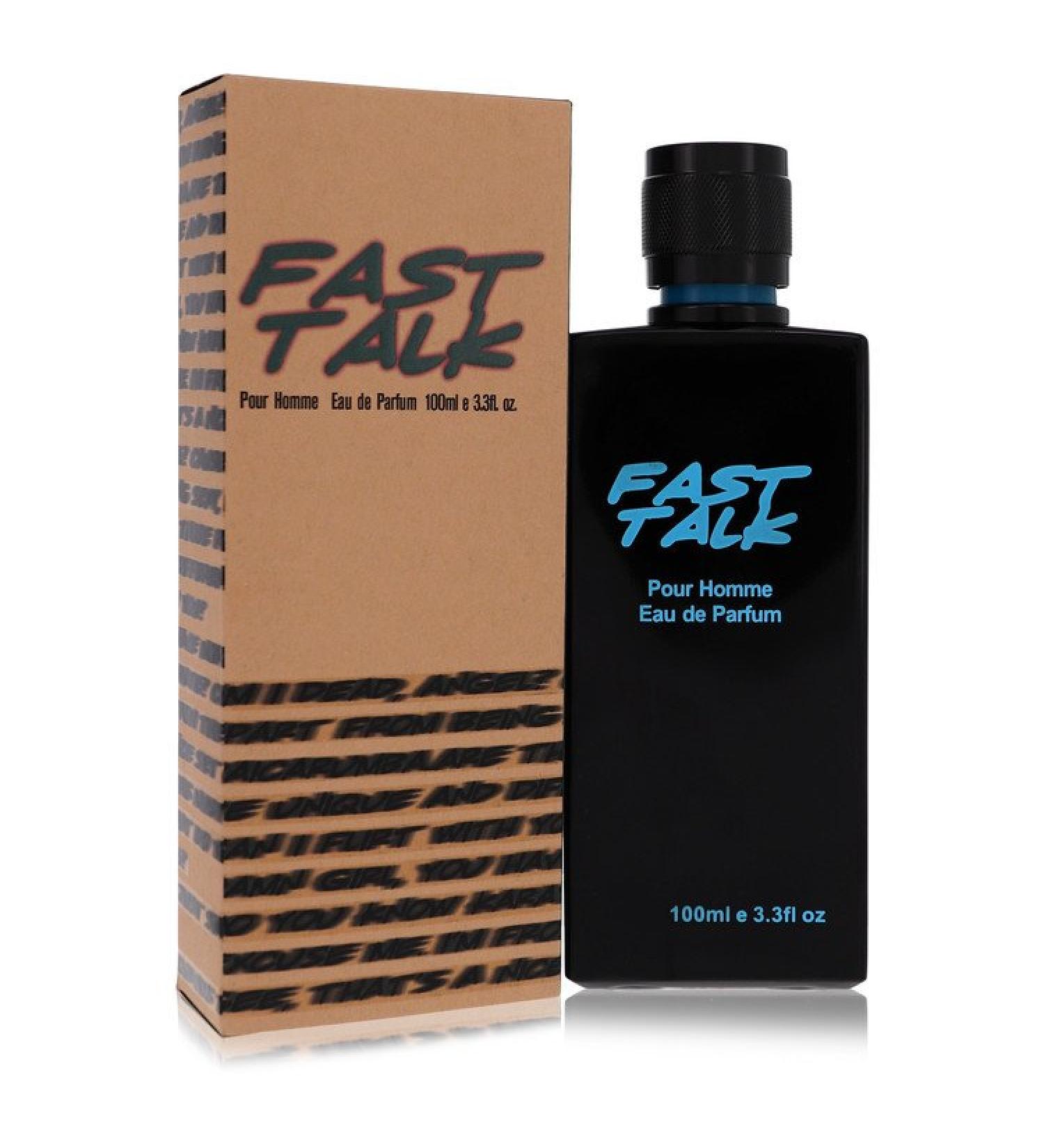 Fast Talk by Erica Taylor Eau De Parfum Spray 3.4 oz for Men