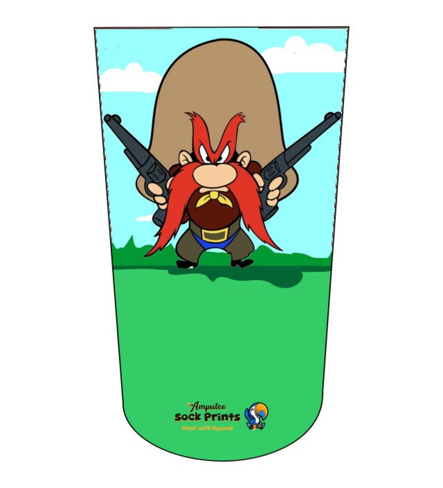 Yosemite Sam V2 3PLY Residual Wound Amputee Sock - Over Shrinker Sock - Buy Online on GoSupps.com