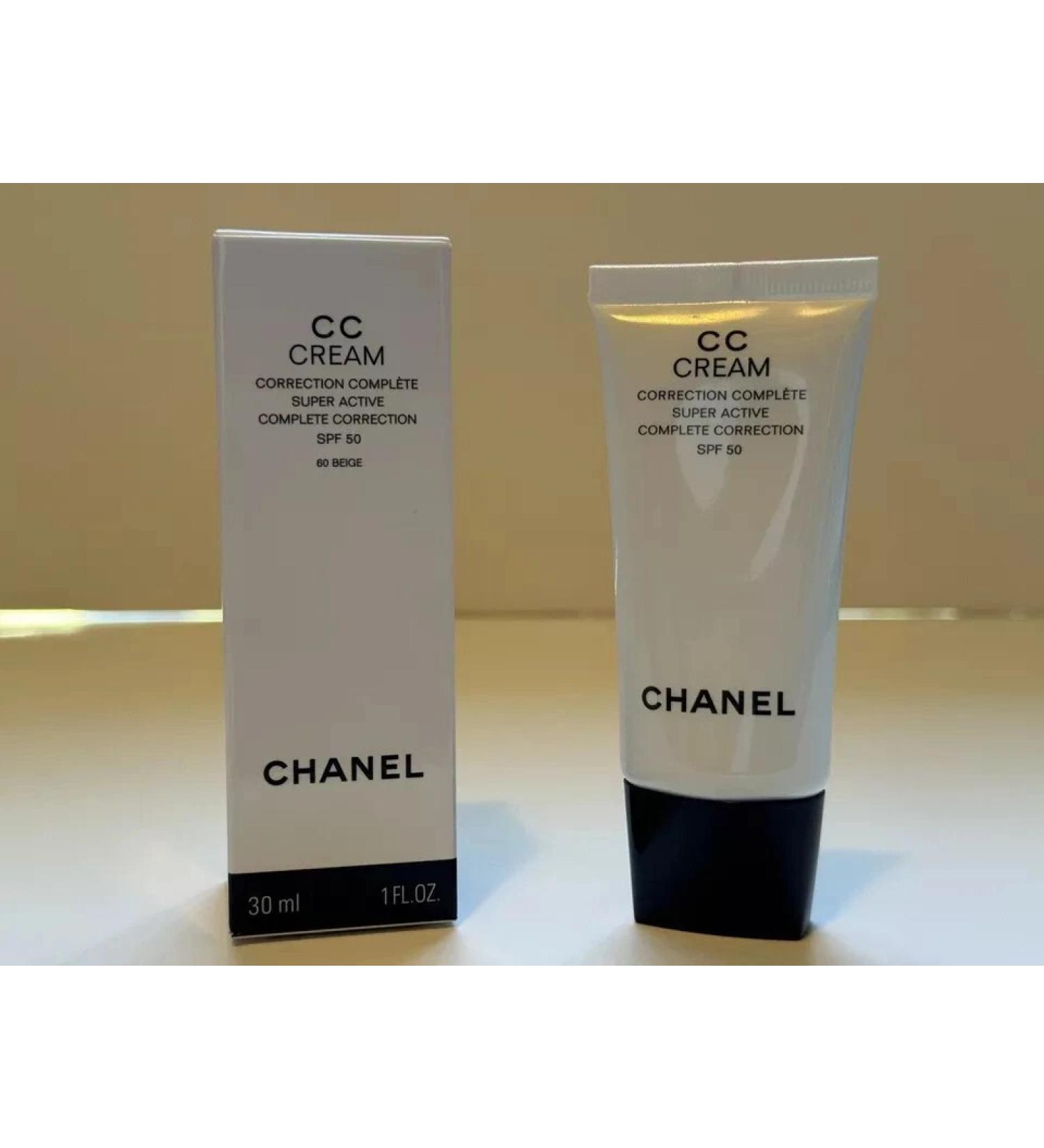 CHANEL CC CREAM SUPER ACTIVE CORRECTION SUNSCREEN SPECTRUM SPF 50 - 60 BEIGE - Buy Online on GoSupps.com