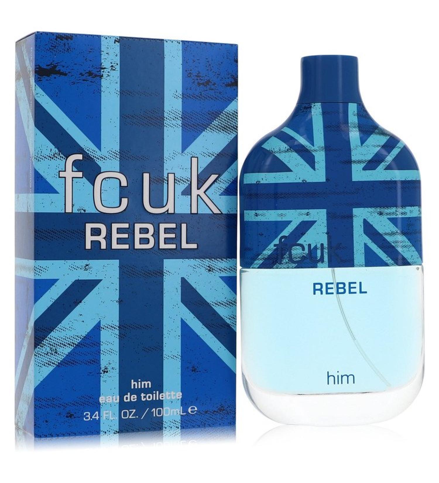 FCUK Rebel by French Connection Eau De Toilette Spray 3.4 oz for Men