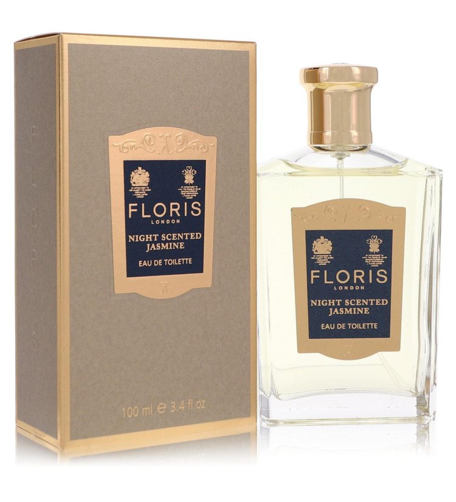 Floris Night Scented Jasmine by Floris Eau De Toilette Spray 3.4 oz for Women