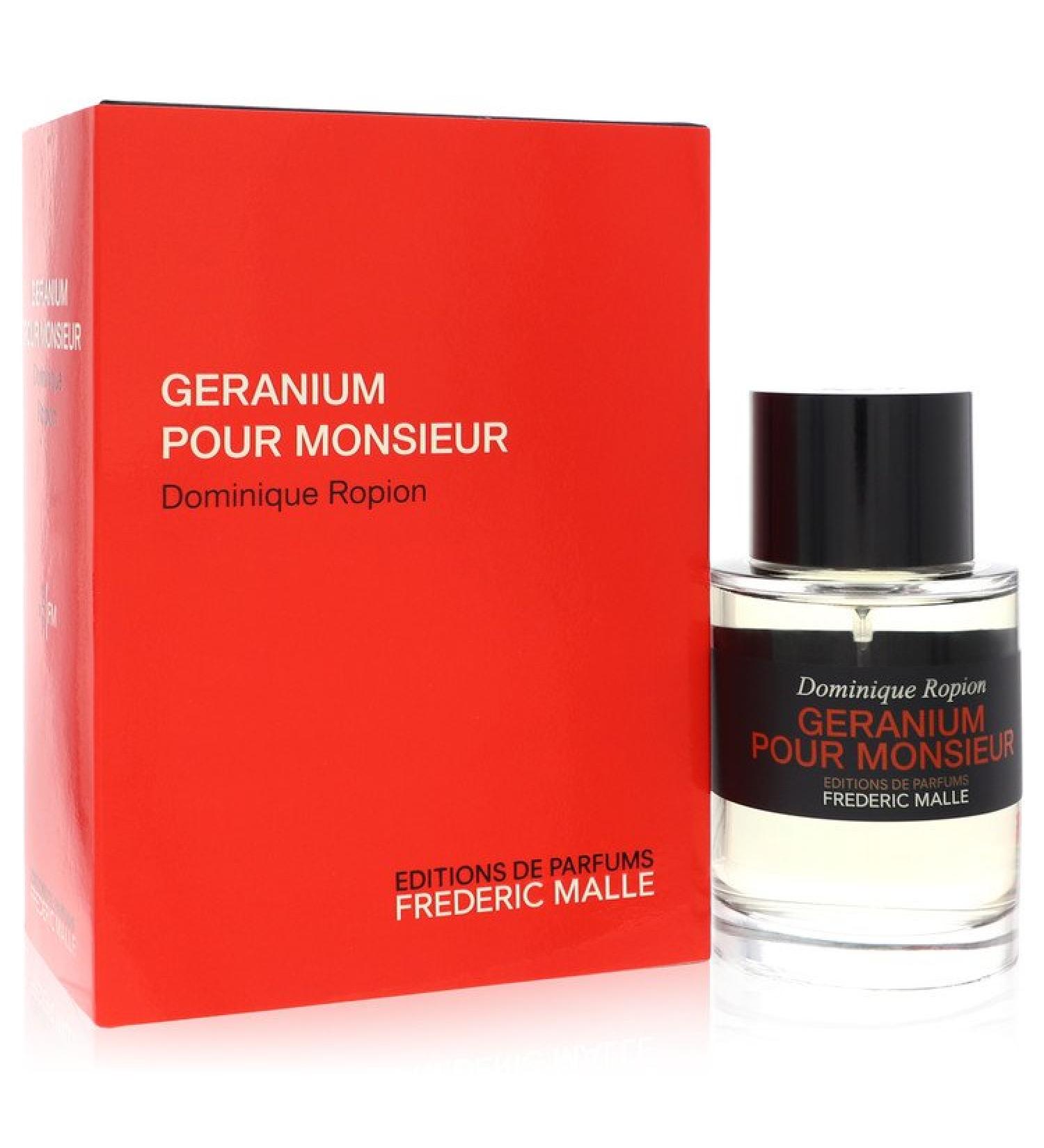 Geranium Pour Monsieur by Frederic Malle Eau De Parfum Spray 3.4 oz for Men