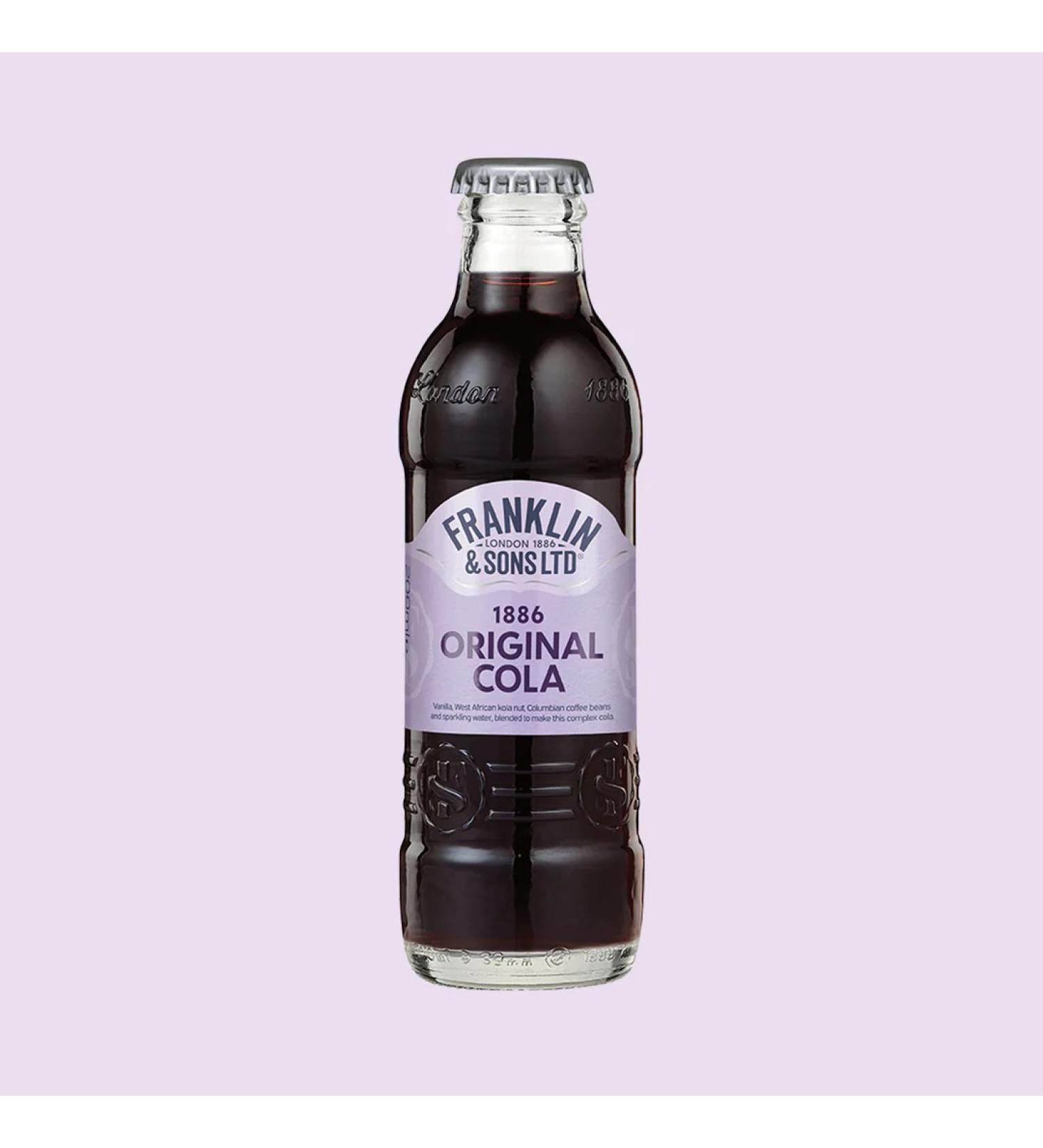 Franklin & Sons 1886 Original Cola - PACK OF 24 X 200ML - Buy Online on GoSupps.com