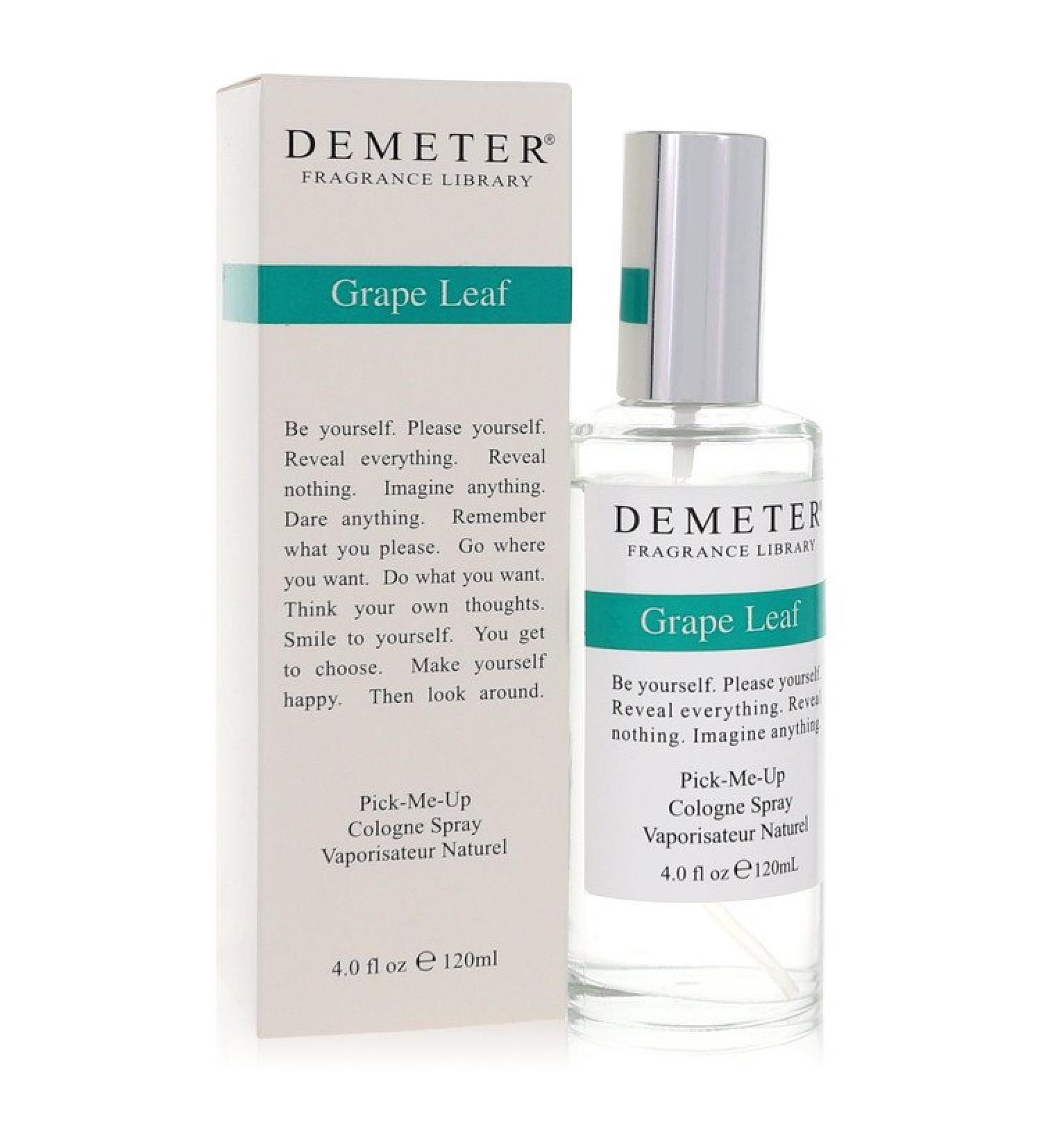 Demeter Grape Leaf by Demeter Cologne Spray 4 oz for Women