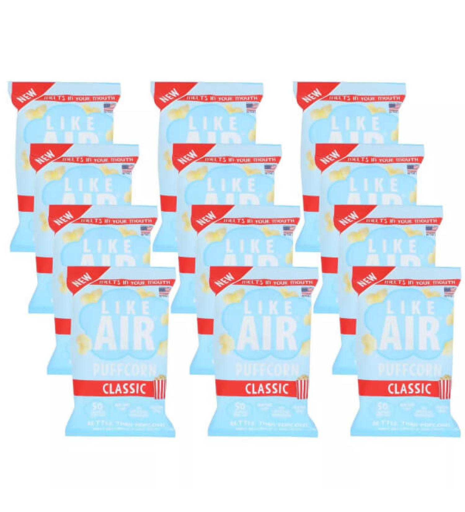 Like Air Classic Baked Puffcorn - Pack of 12 - 4 Oz. - Buy Online on GoSupps.com