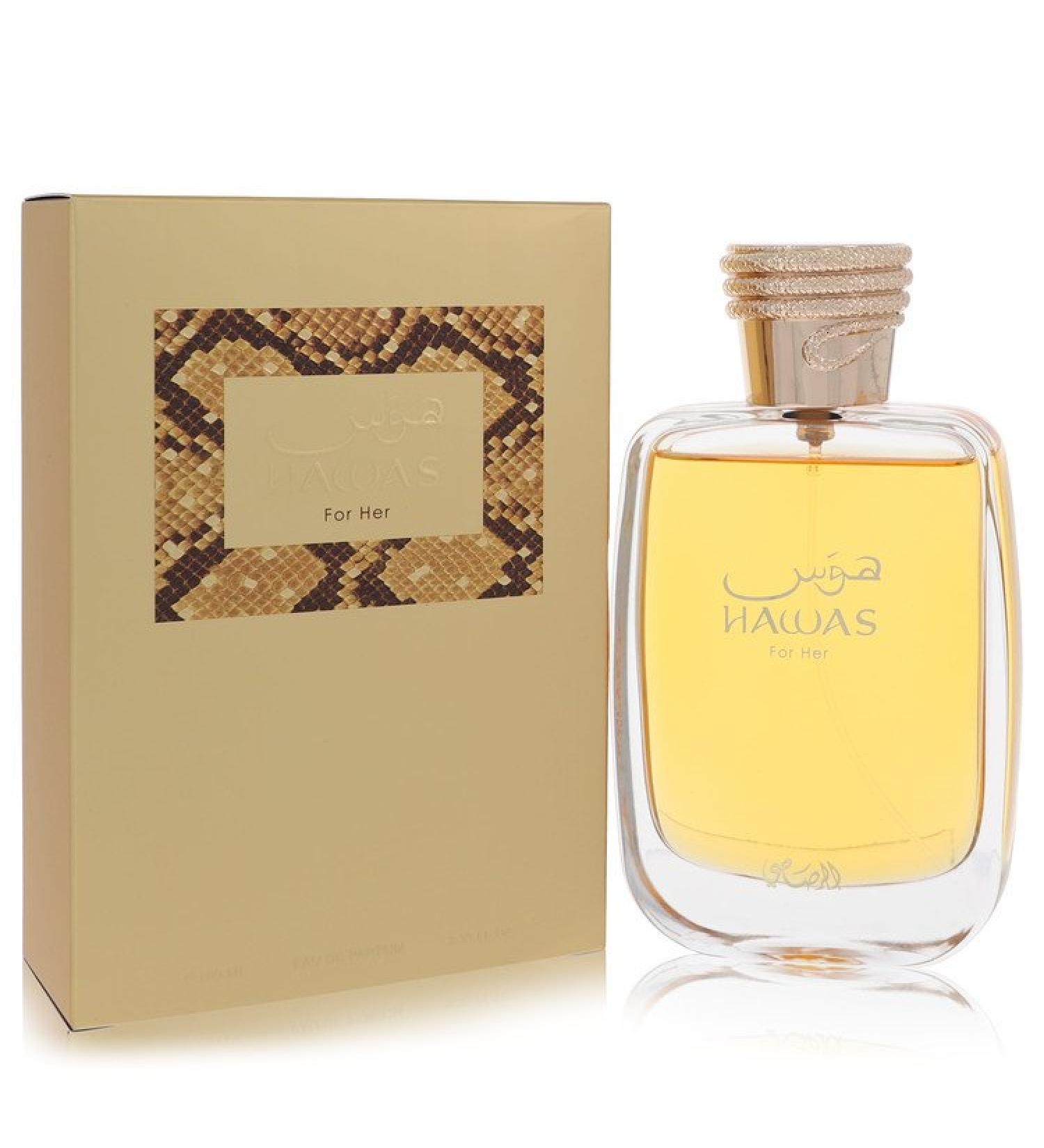 Hawas by Rasasi Eau De Parfum Spray 3.33 oz for Women
