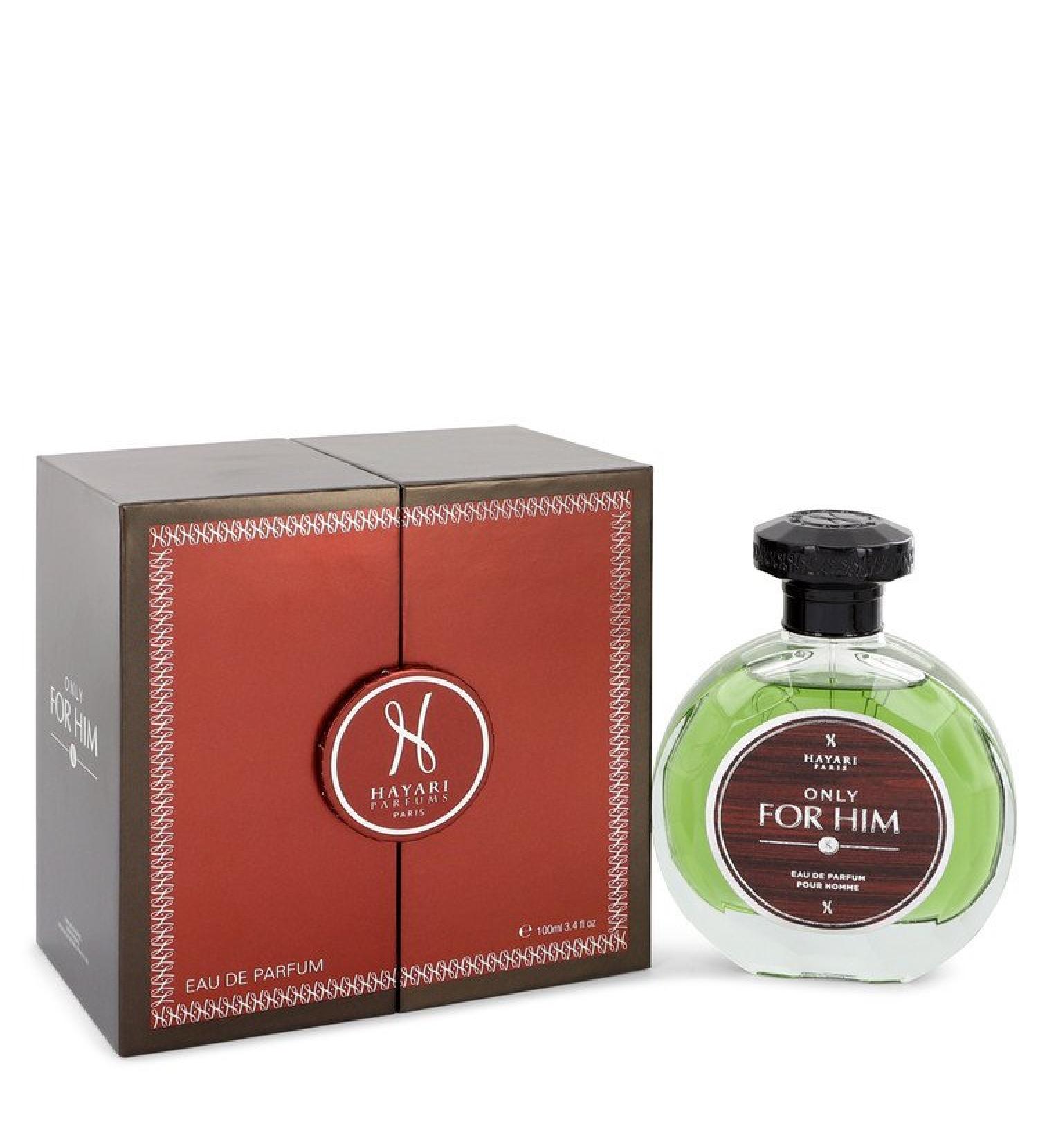 Hayari Only for Him by Hayari Eau De Parfum Spray 3.4 oz for Men