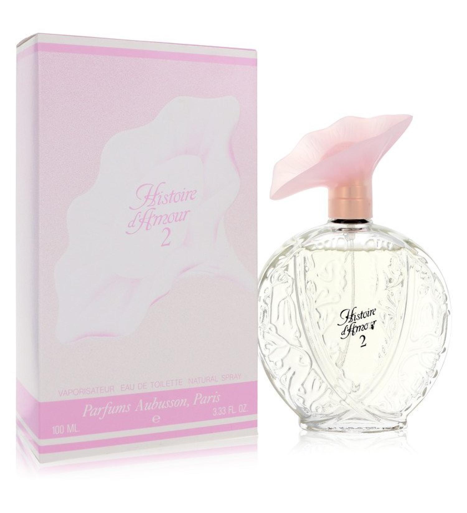 Histoire D'Amour 2 by Aubusson Eau De Toilette Spray 3.33 oz for Women