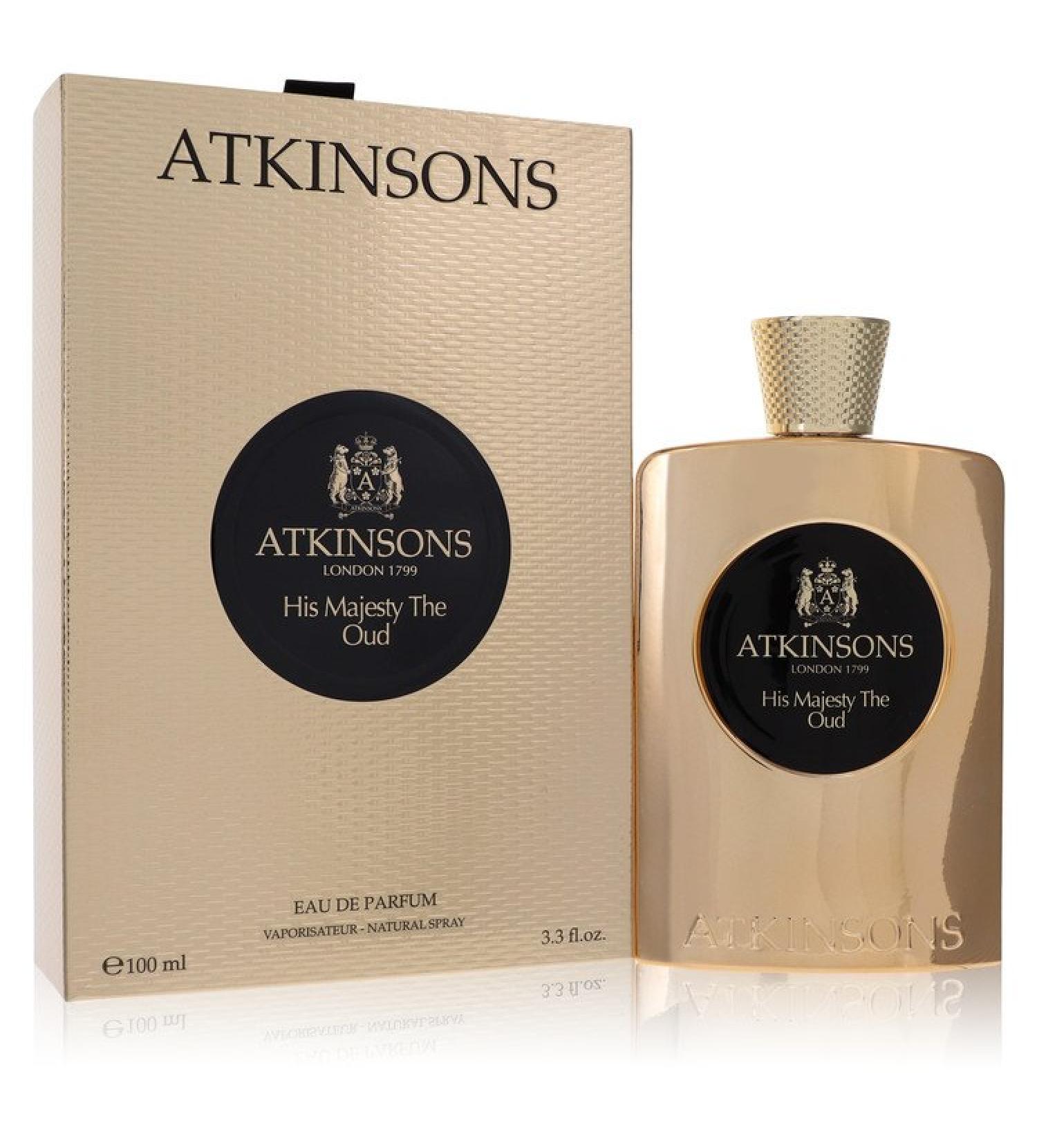 His Majesty The Oud by Atkinsons Eau De Parfum Spray 3.3 oz for Men