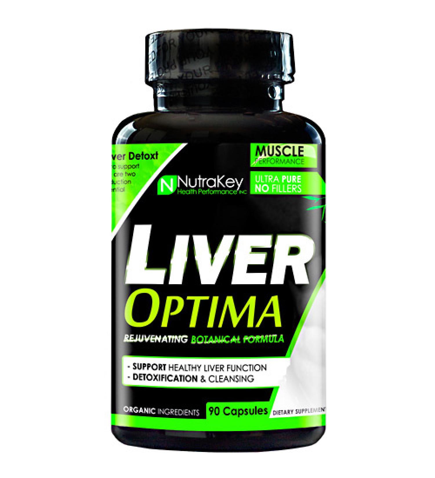 Nutrakey Liver Optima - Not Flavored - 90 Capsules