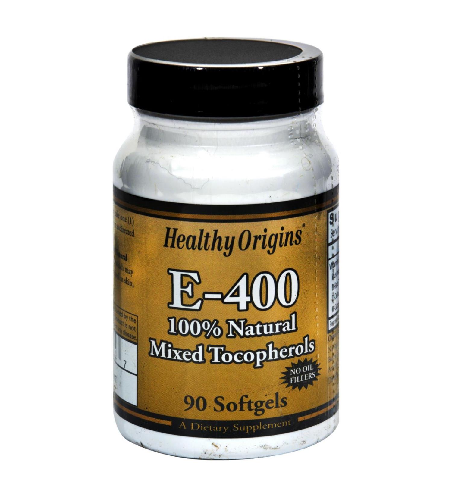 Healthy Origins E-400 - 400 IU - 90 Softgels