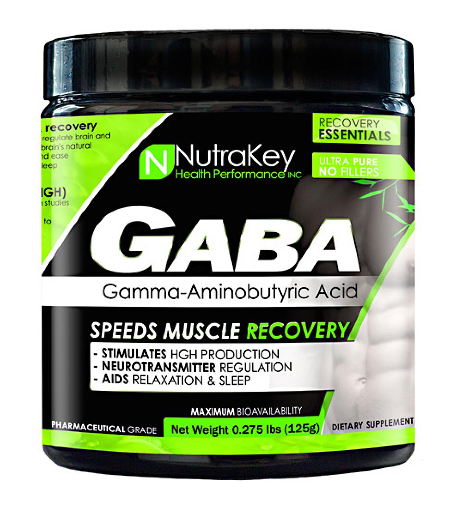 Nutrakey GABA - Not Flavored - 42 Servings