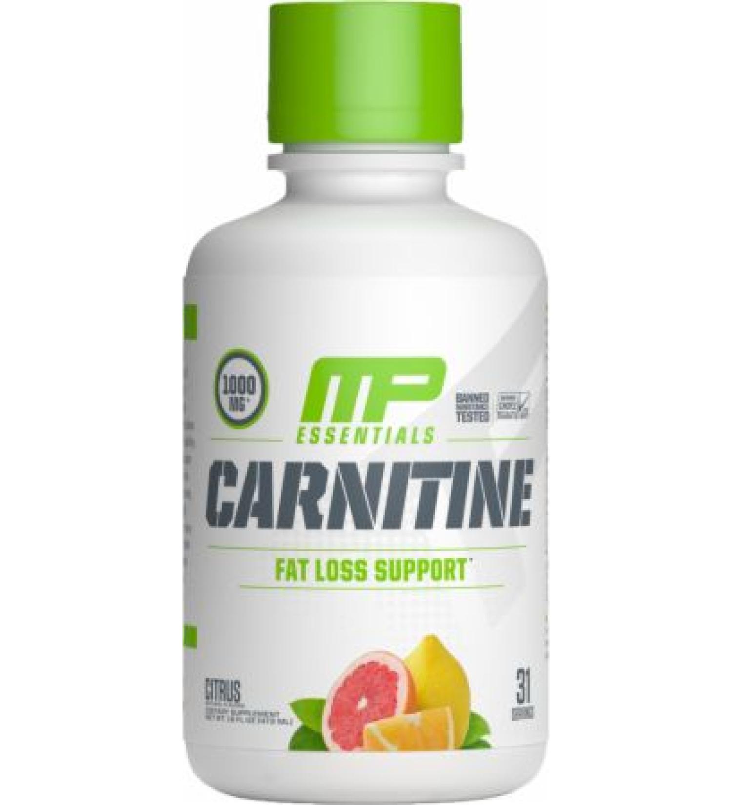 Muscle Pharm Core Series Liquid Carnitine - Citrus - 30 Servings