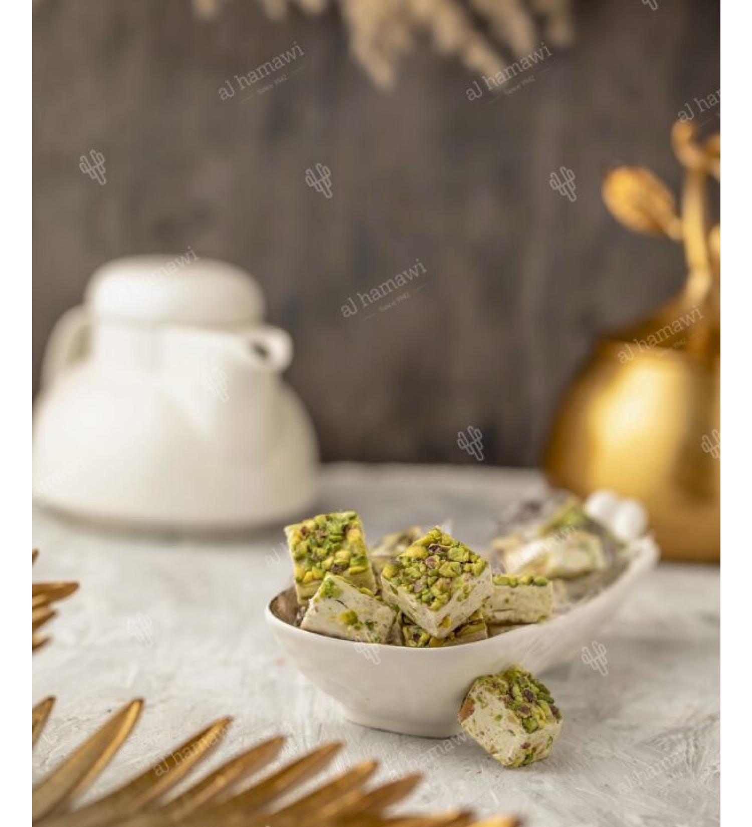 Alhamawi - Mann Wa Salwa with Pistachio - 570g