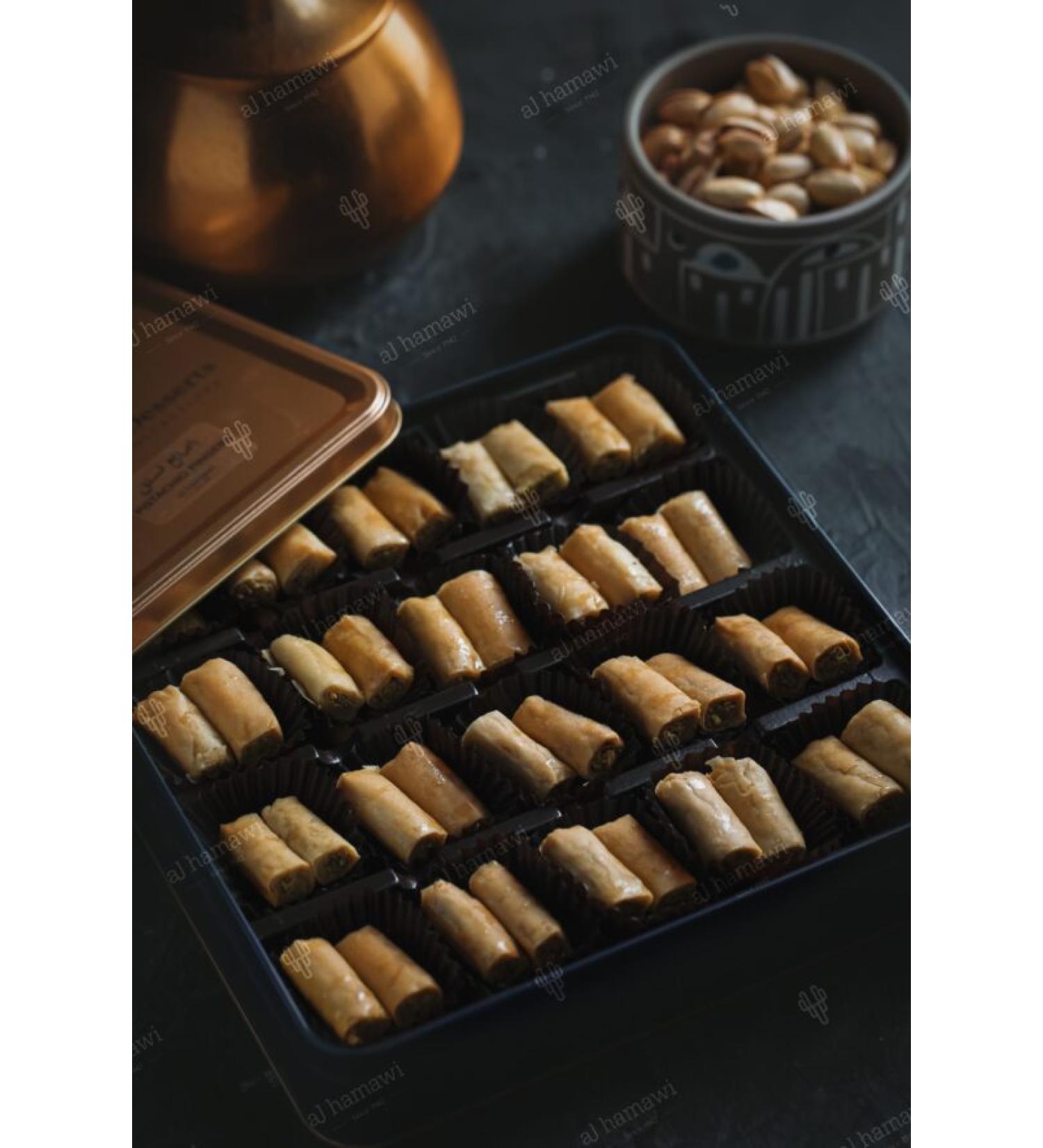 Alhamawi - Pistachio Fingers - 1kg - Buy Online on GoSupps.com