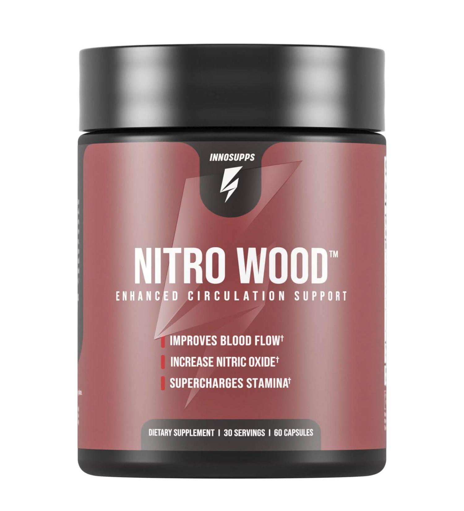 Inno Supps Nitro Wood Ã¢â¬â Enhanced Circulation Support | 30 Servings - Buy Online on GoSupps.com