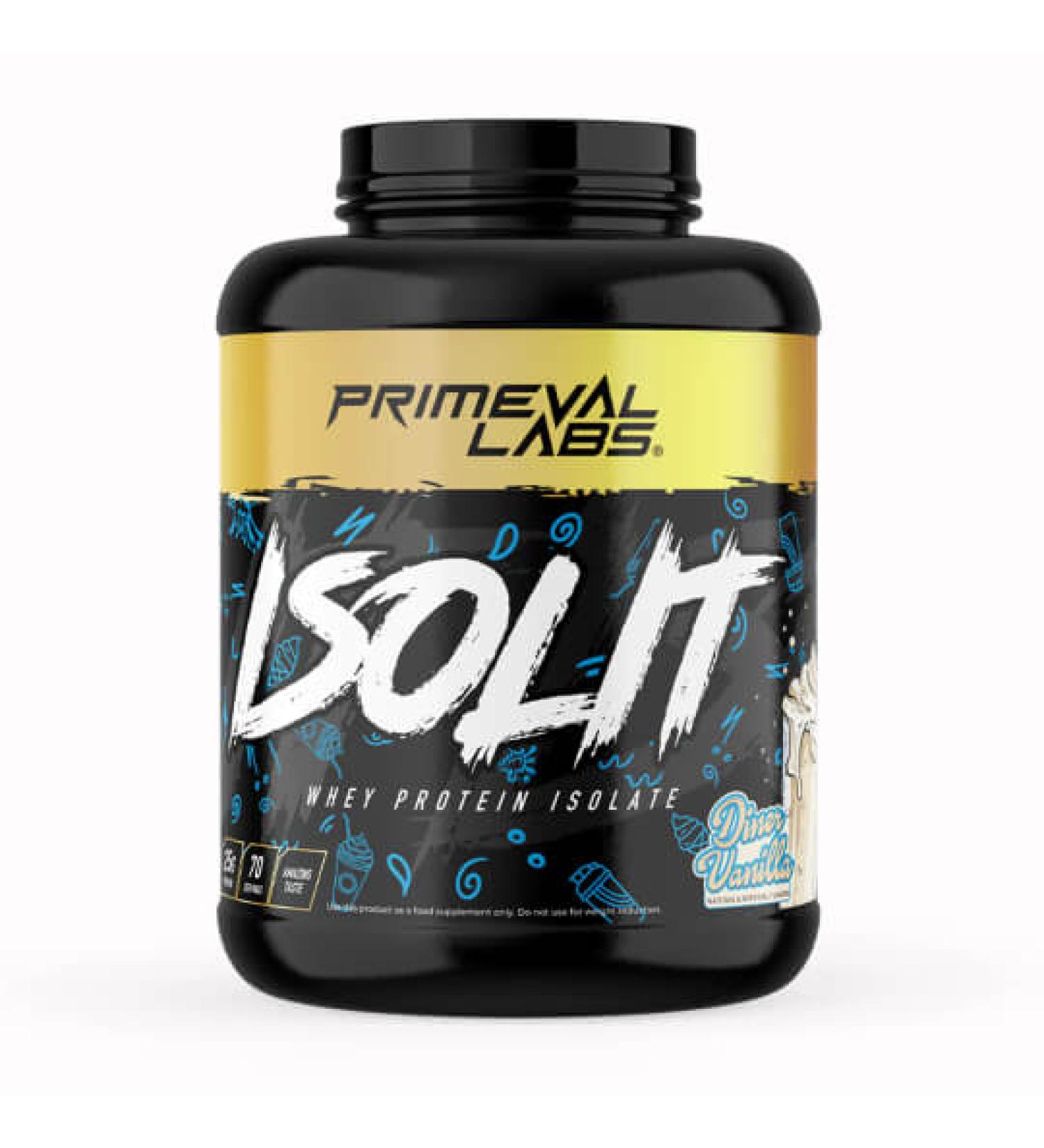 Primeval Labs ISOLIT 5lbs - Divine Vanilla Protein Isolate for Maximum Results - Buy Online on GoSupps.com