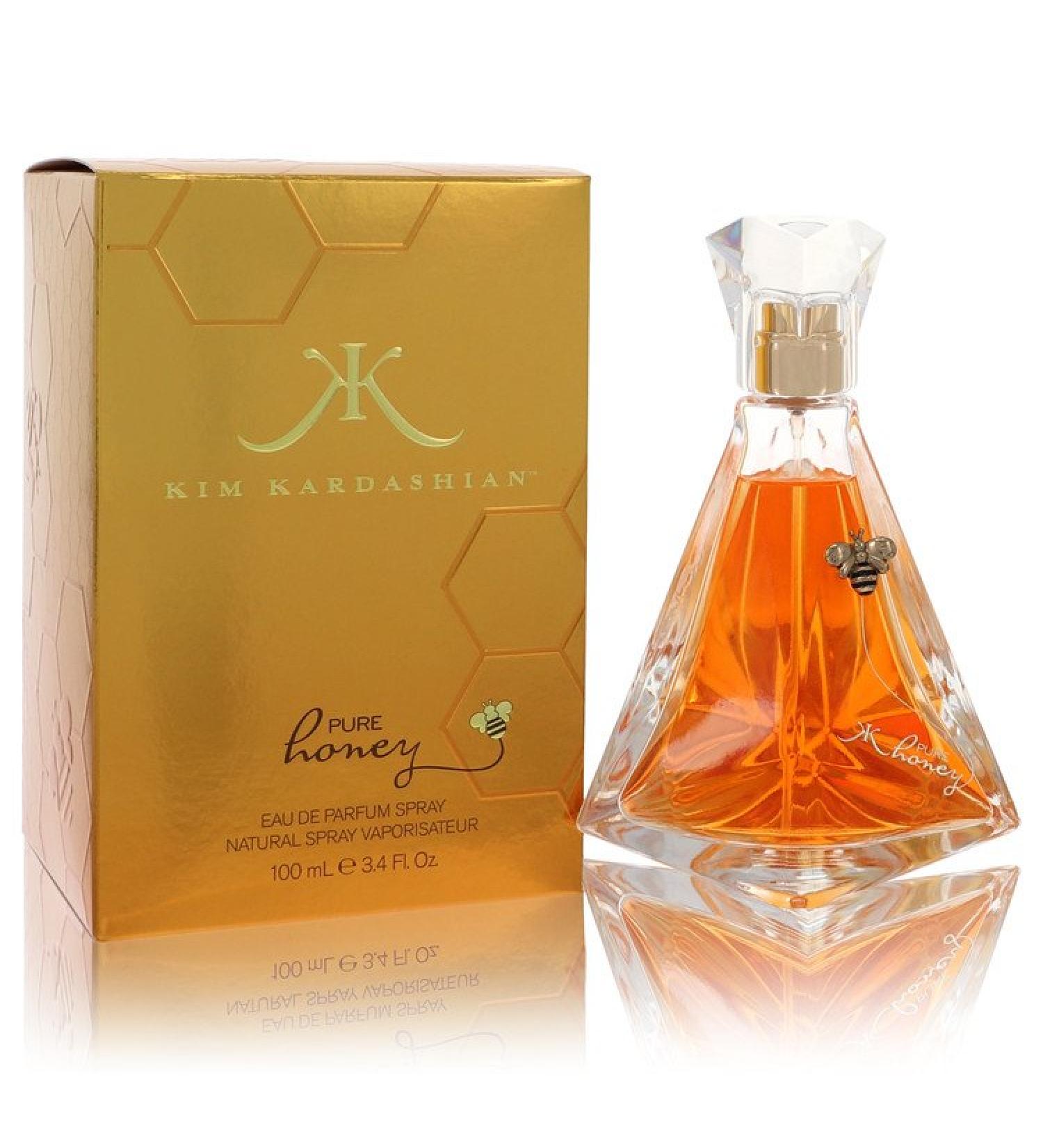 Kim Kardashian Pure Honey by Kim Kardashian Eau De Parfum Spray 3.4 oz for Women