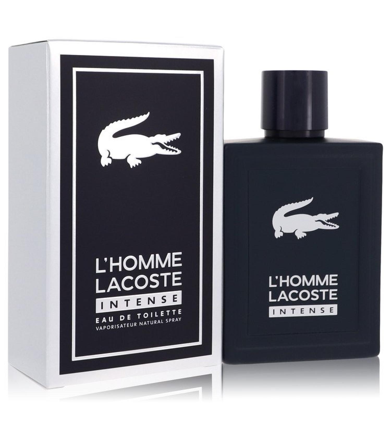Lacoste L'homme Intense by Lacoste Eau De Toilette Spray 3.3 oz for Men
