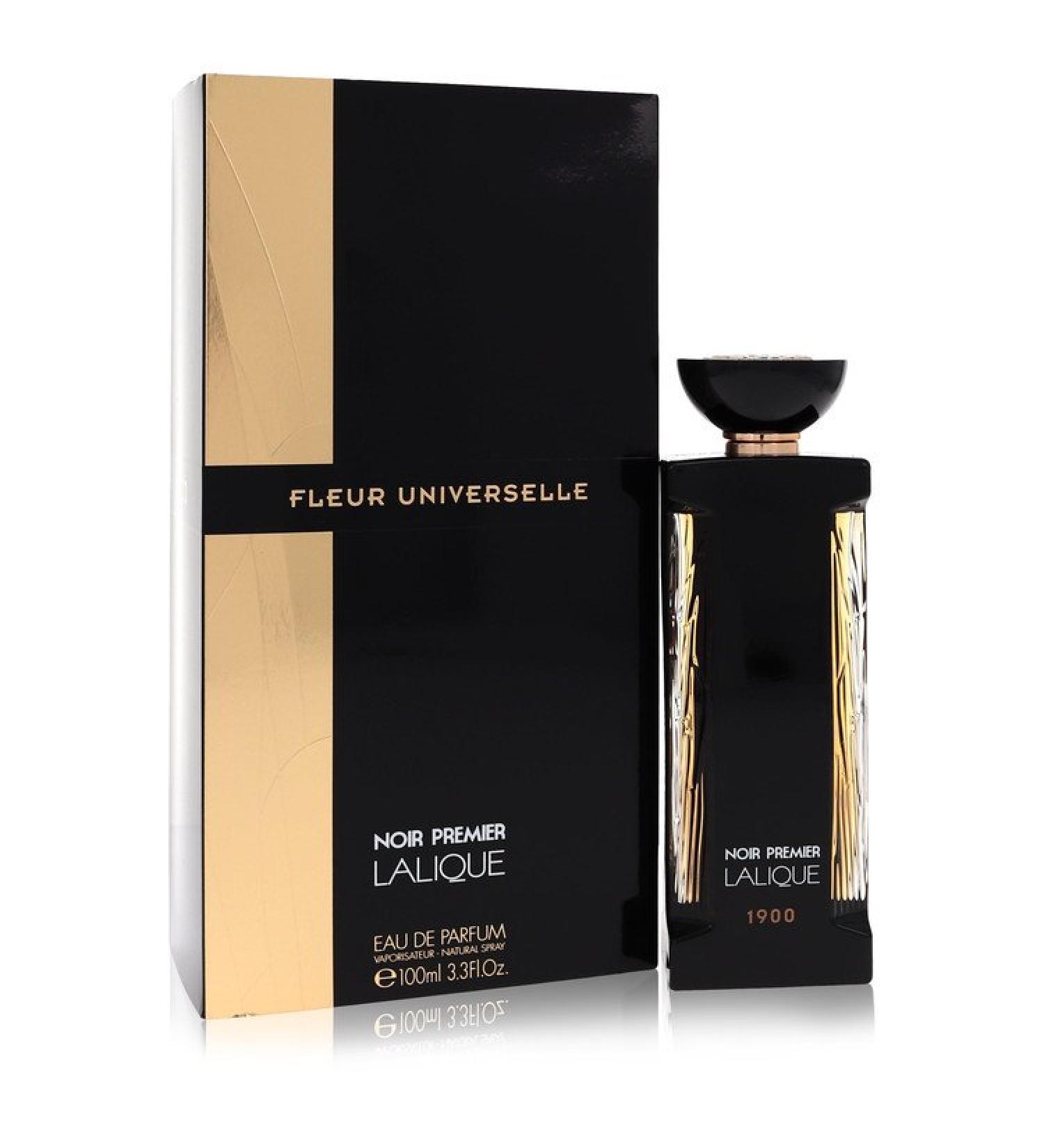 Lalique Fleur Universelle Noir Premier by Lalique Eau De Parfum Spray (Unisex) 3.3 oz for Women