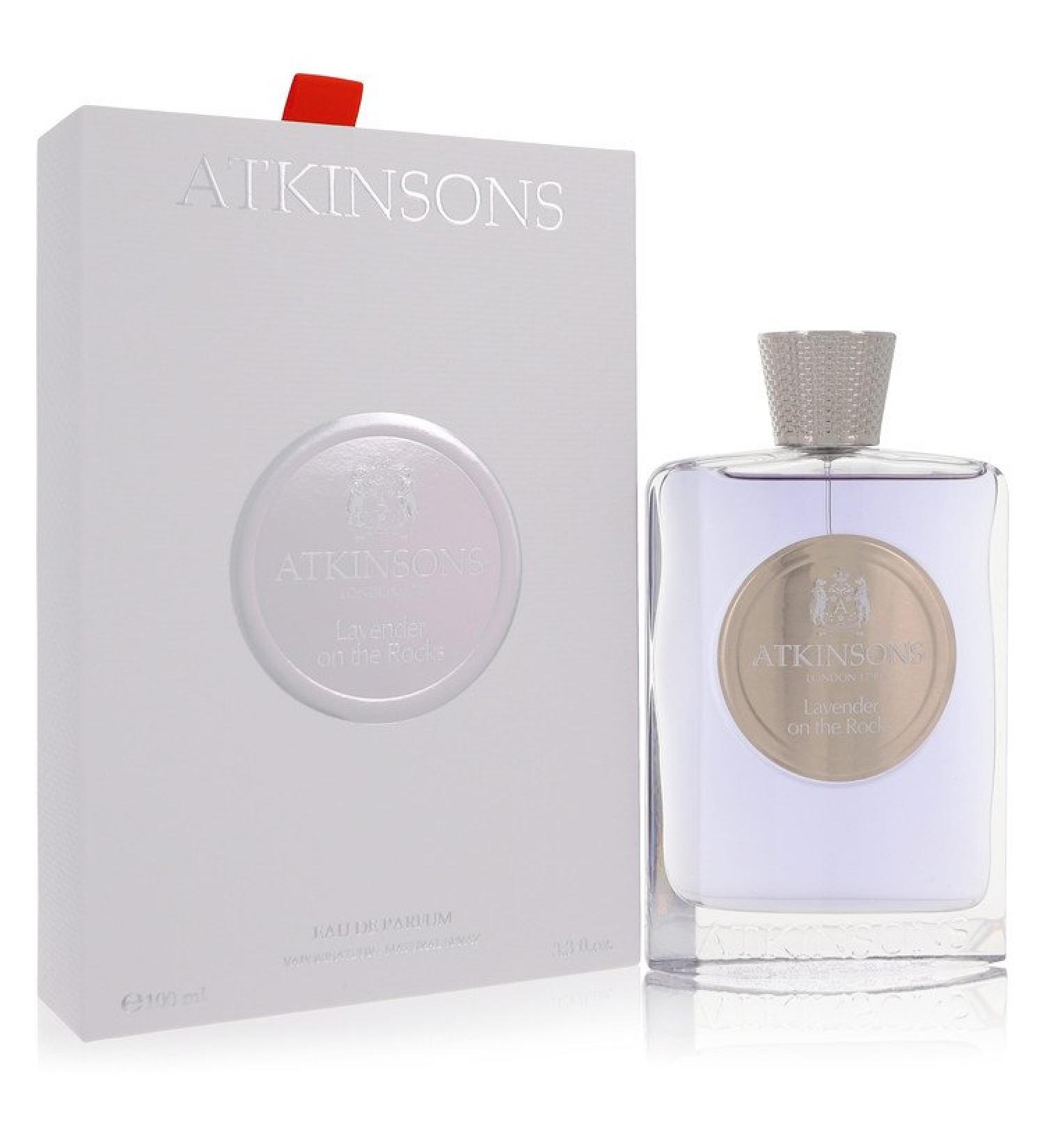 Lavender on the Rocks by Atkinsons Eau De Parfum Spray 3.3 oz for Women