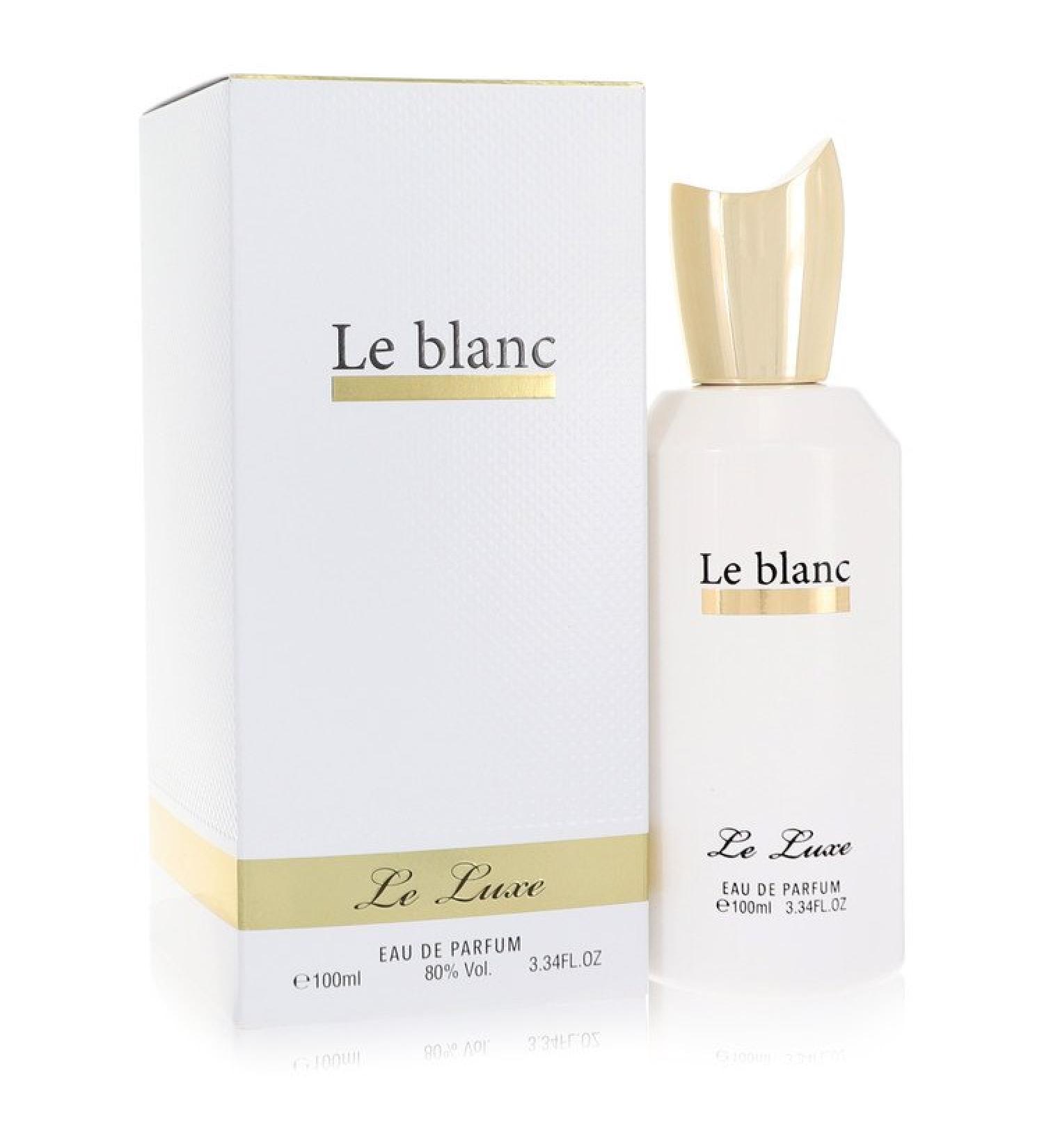 Le Luxe Le blanc by Le Luxe Eau De Parfum Spray 3.4 oz for Women