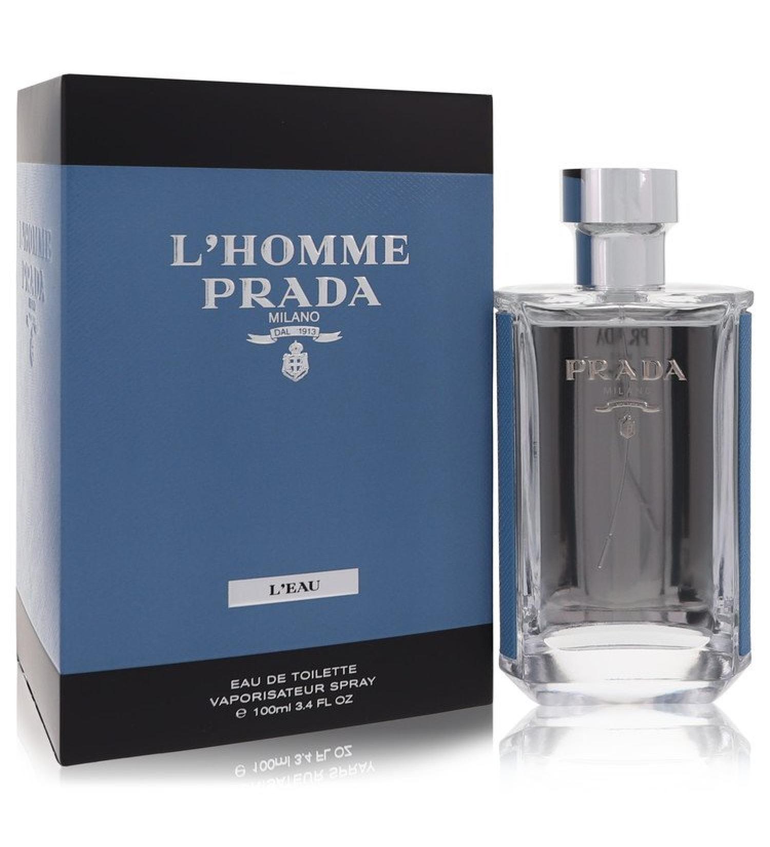 Prada L'Homme L'eau by Prada Eau De Toilette Spray 3.4 oz for Men