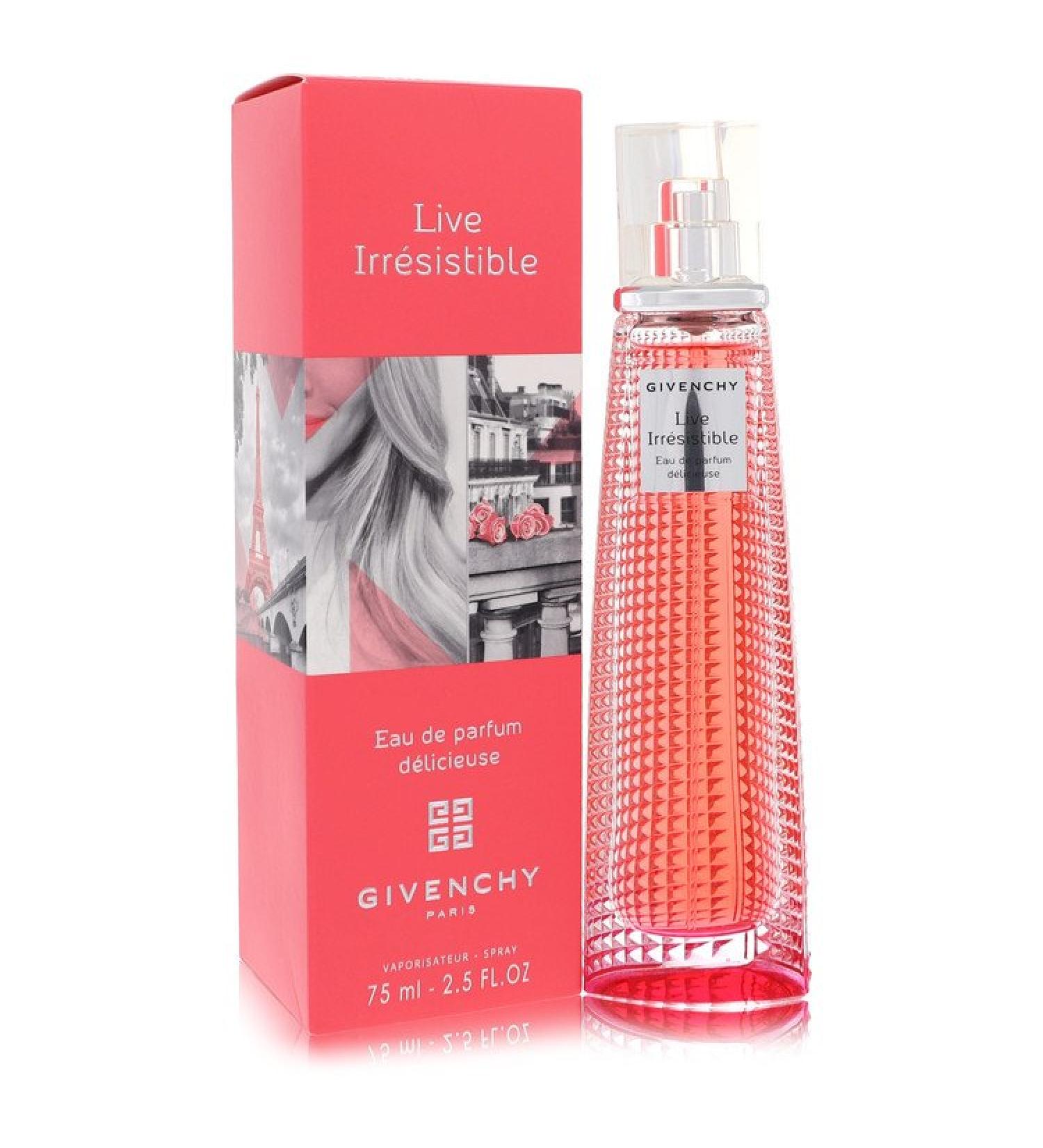Live Irresistible Delicieuse by Givenchy Eau De Parfum Spray 2.5 oz for Women
